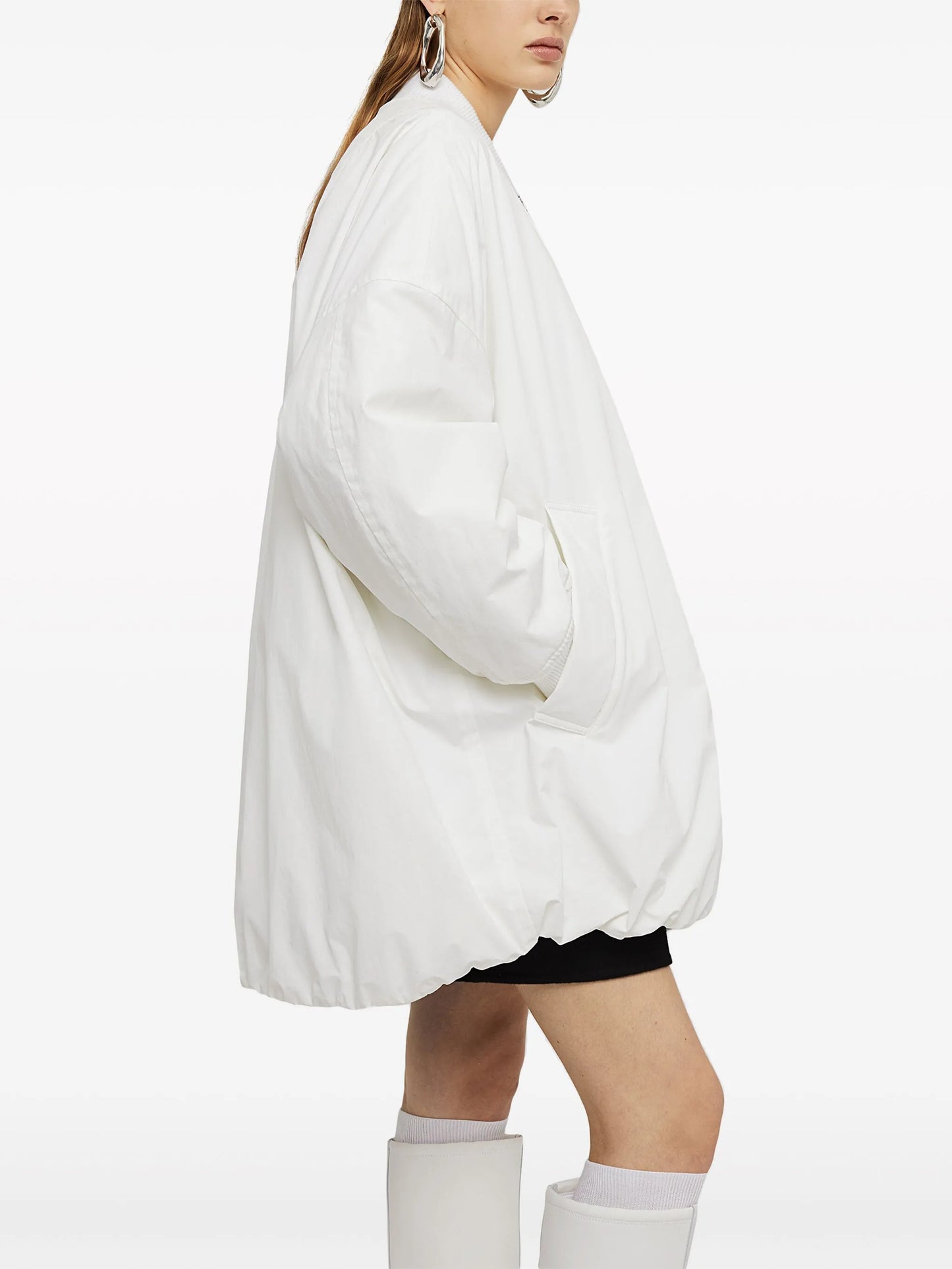 padded zip-up jacket