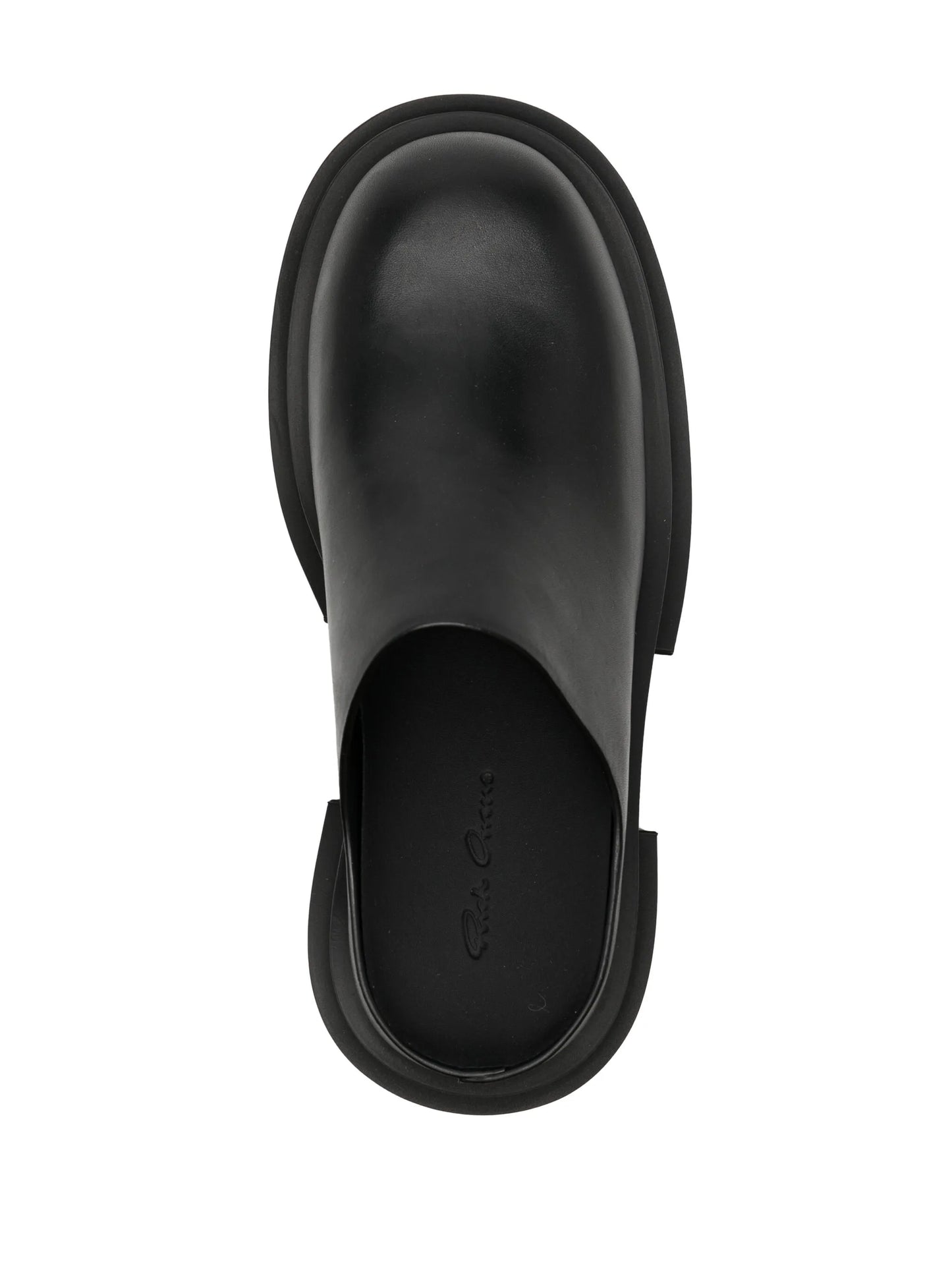 75mm leather mules