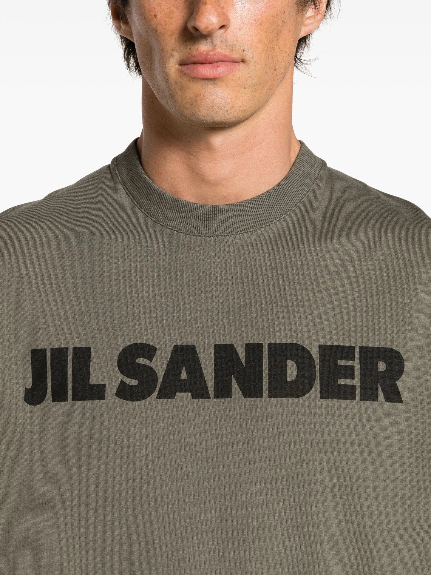logo-print cotton T-shirt