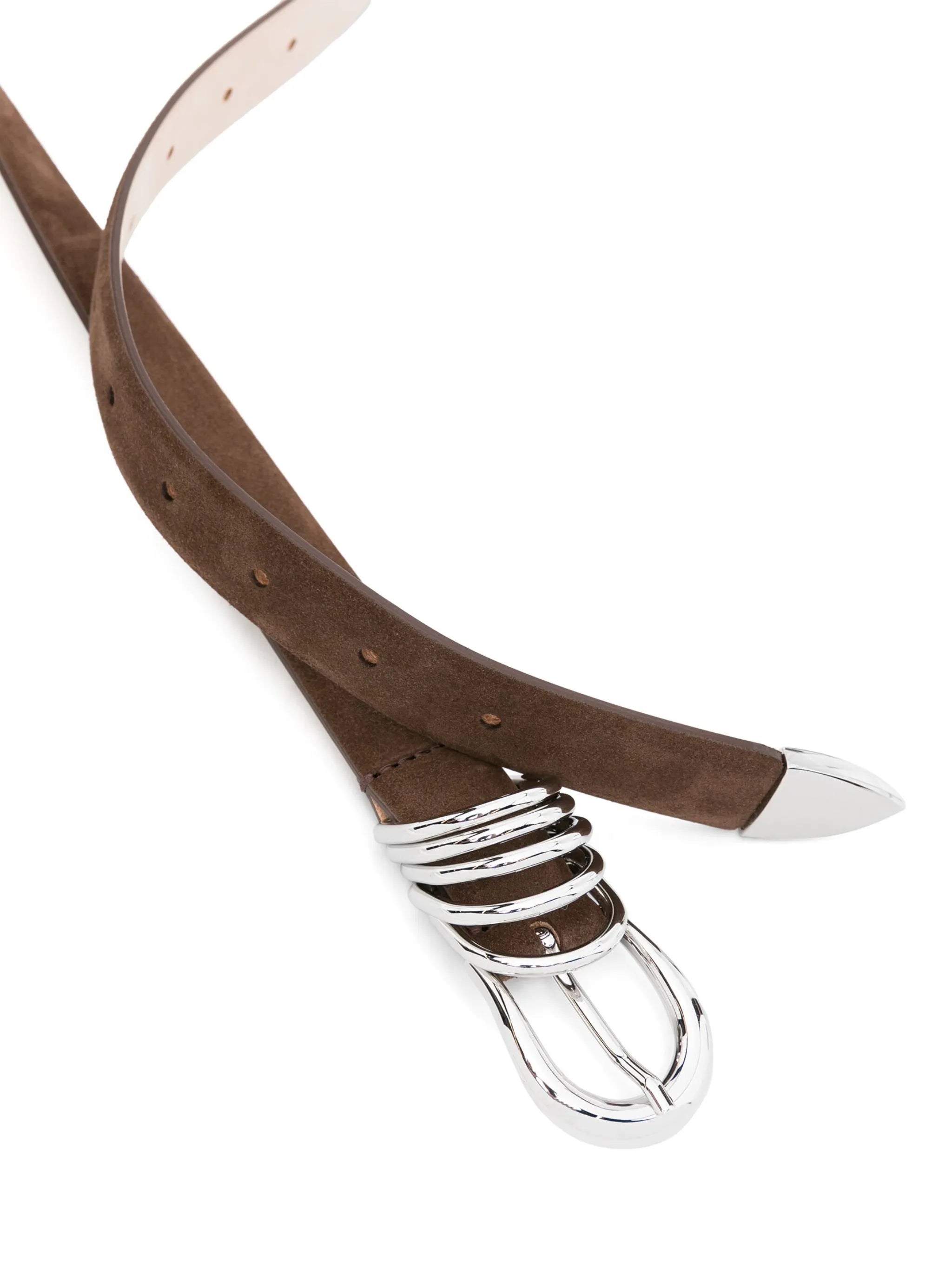 Hollyhock suede belt