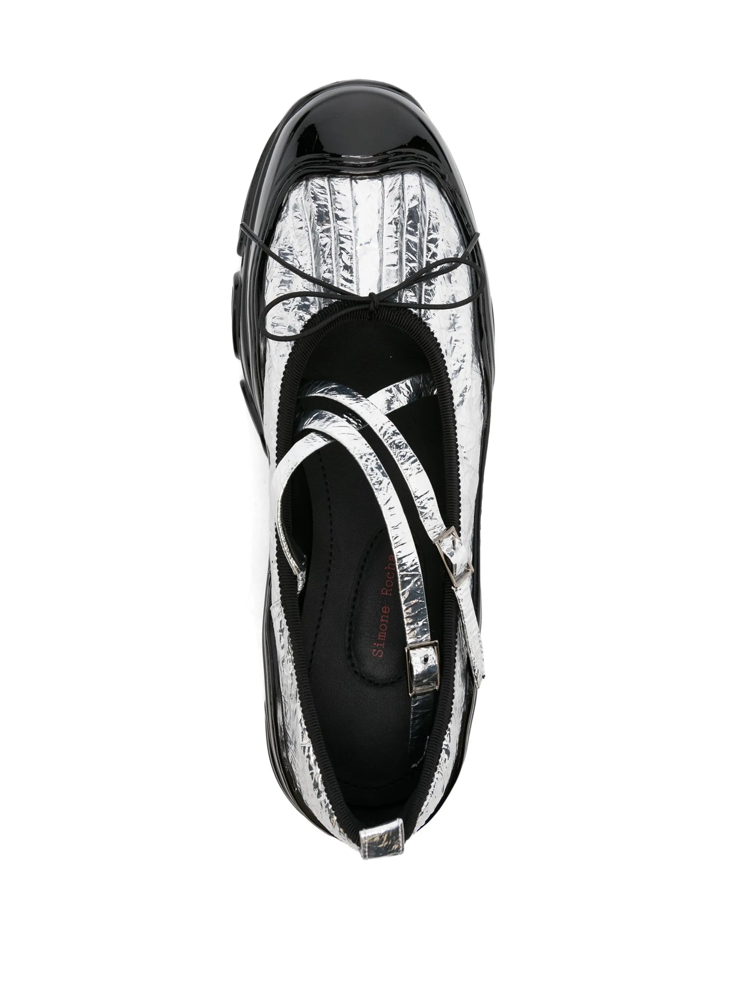 Tracker metallic ballerina sneakers
