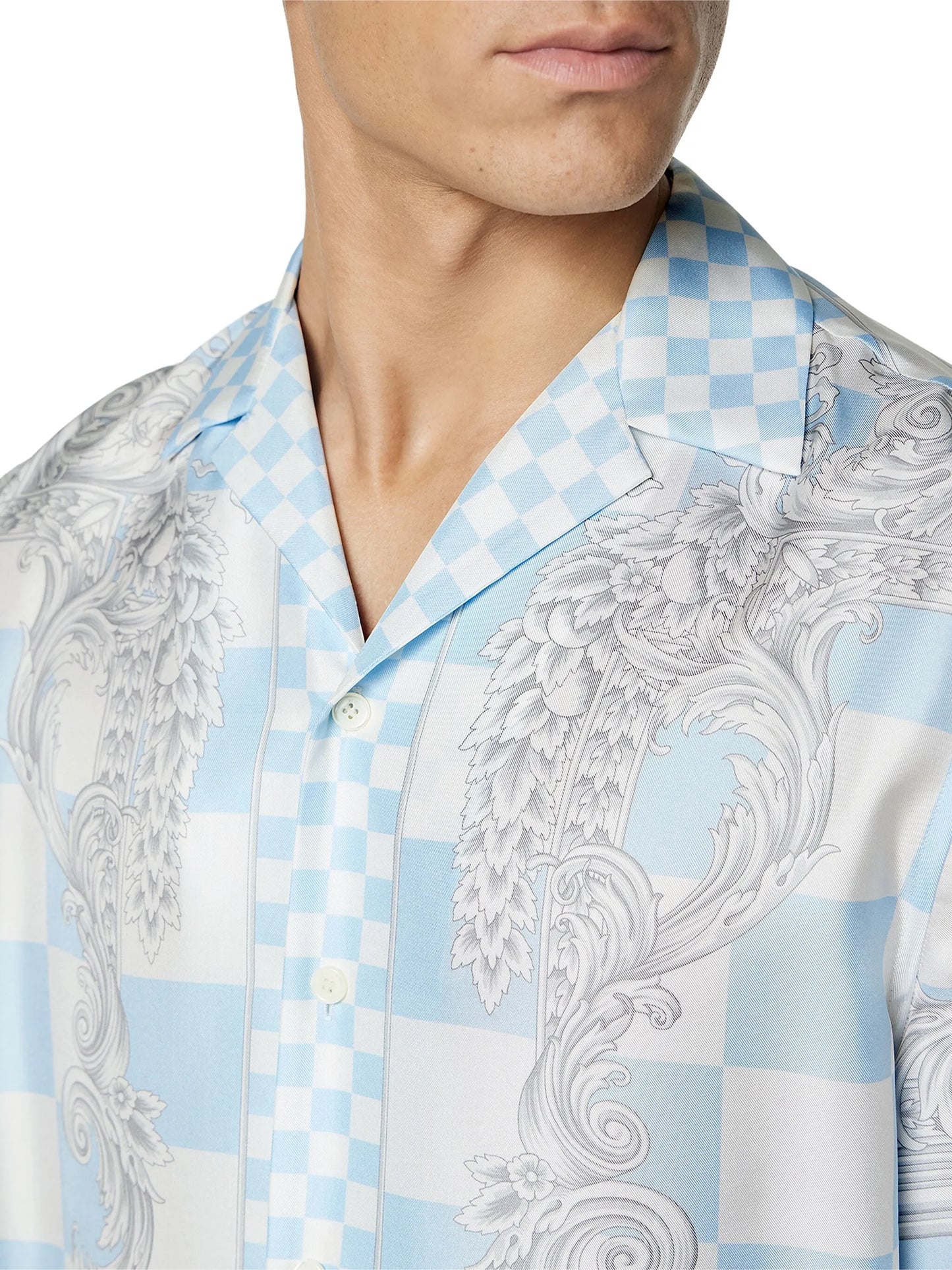 Medusa Contrasto silk shirt