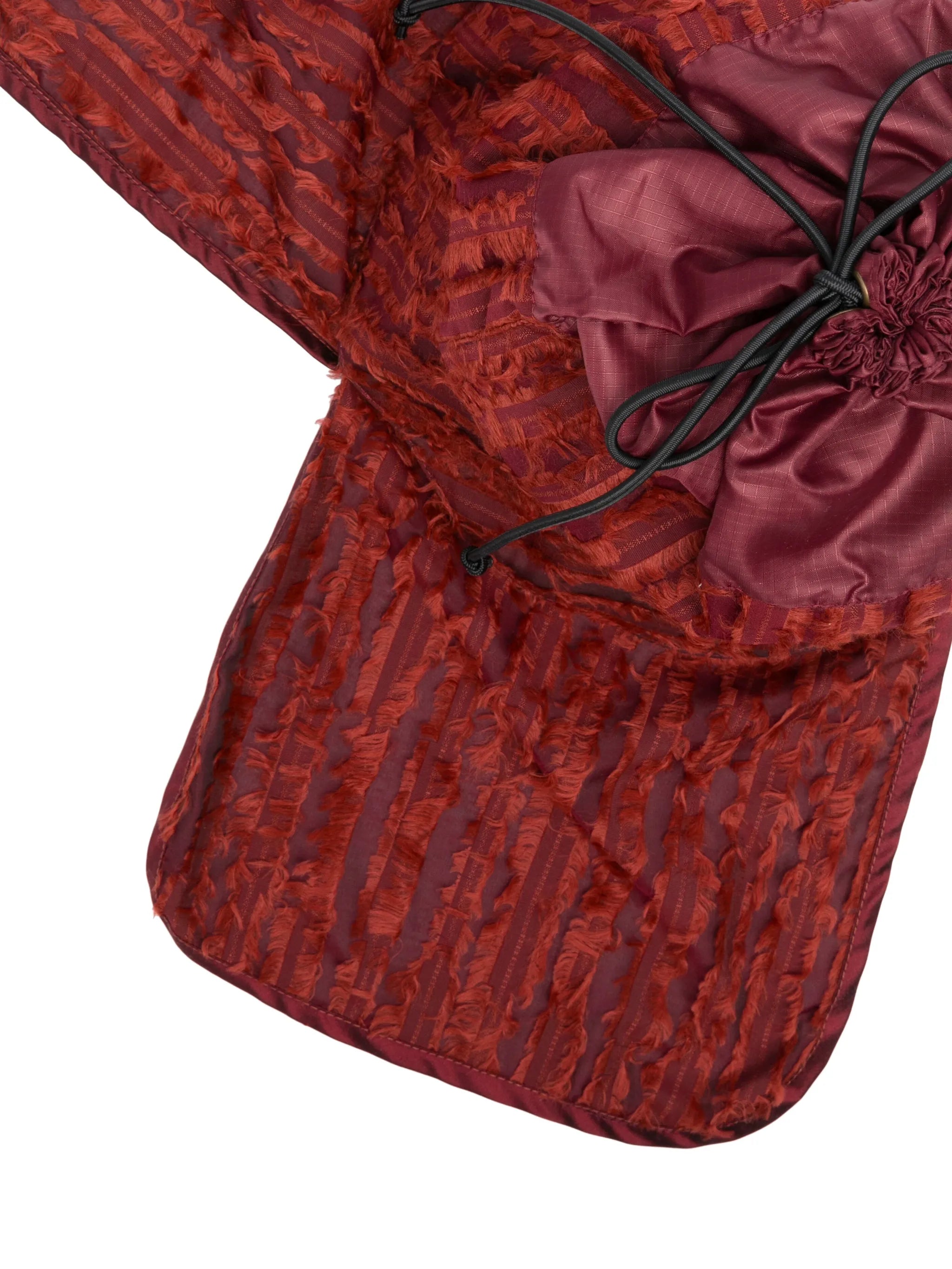 frayed-detail ripstop bucket hat