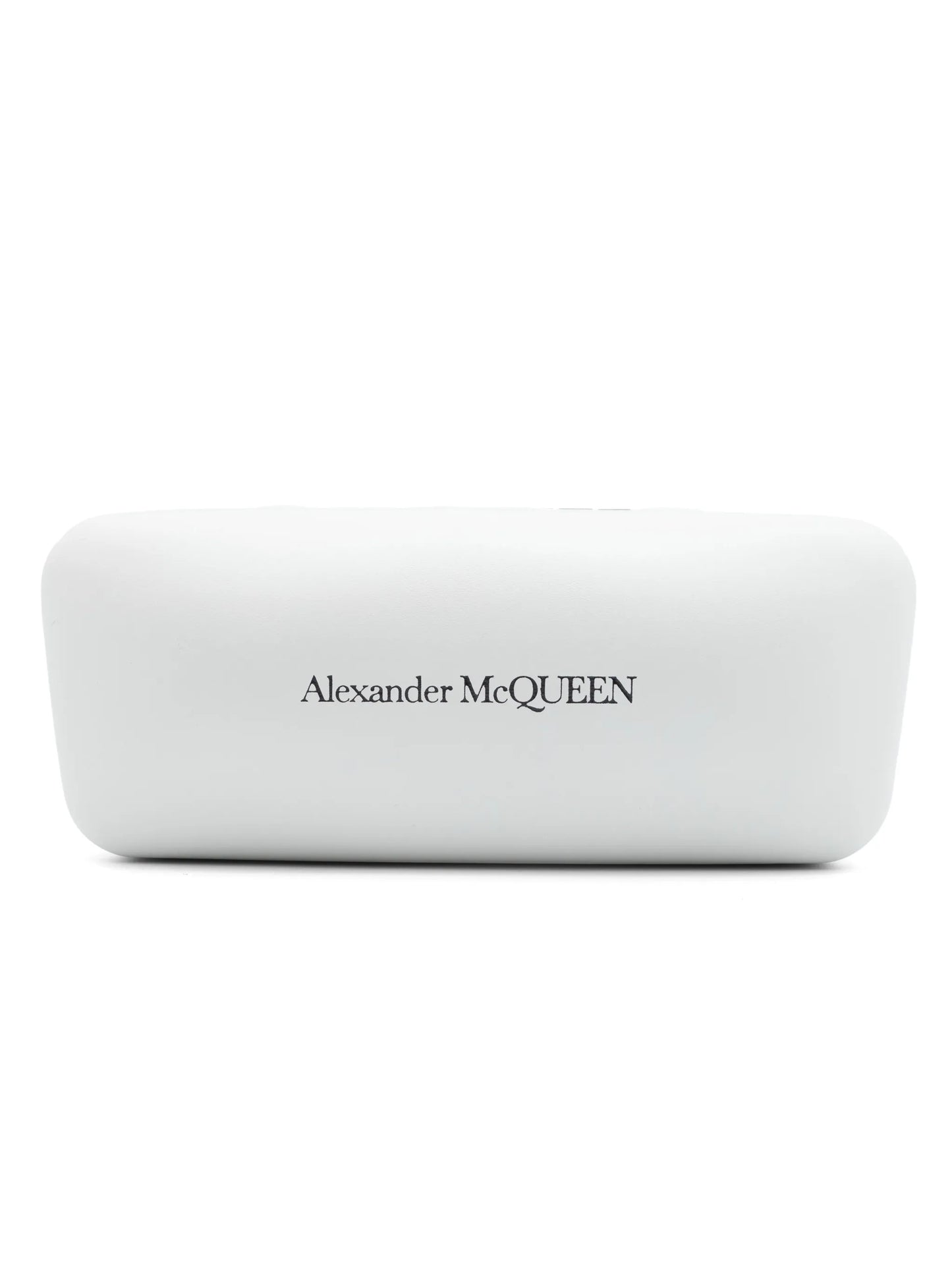 skull-print pilot-frame sunglasses