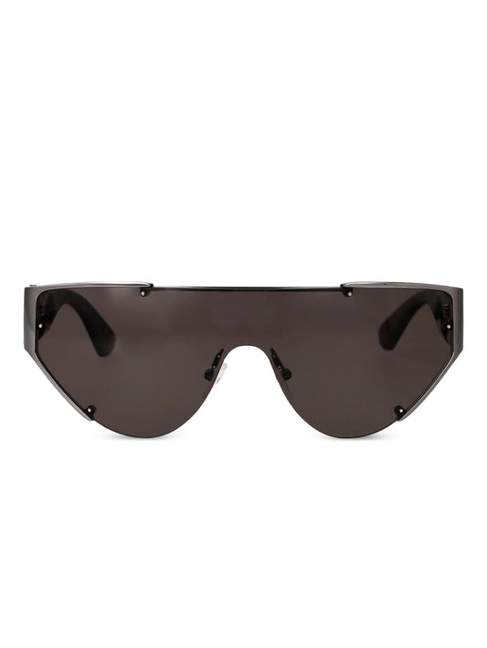 AMQ the grip shield-frame sunglasses