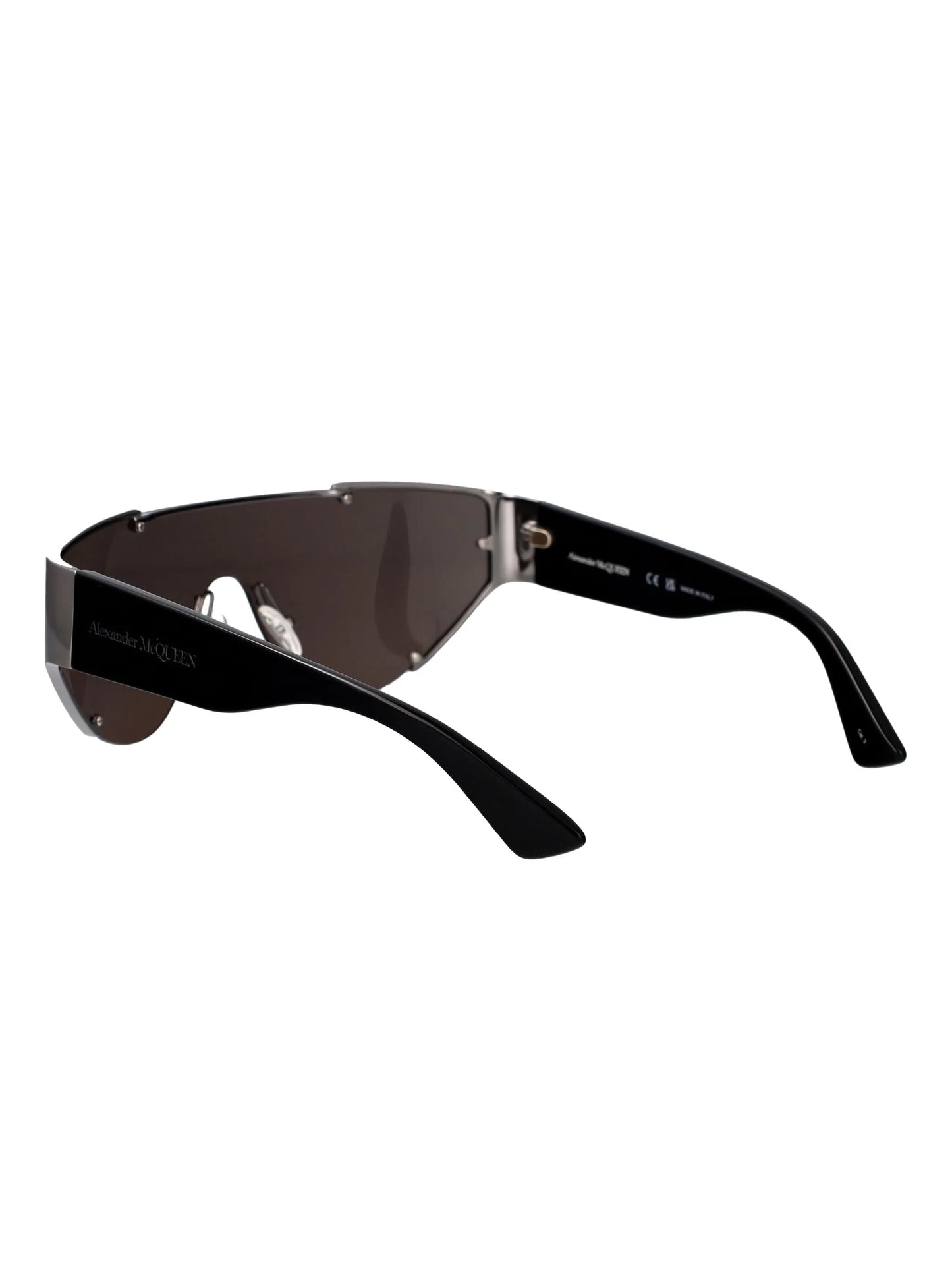 AMQ the grip shield-frame sunglasses