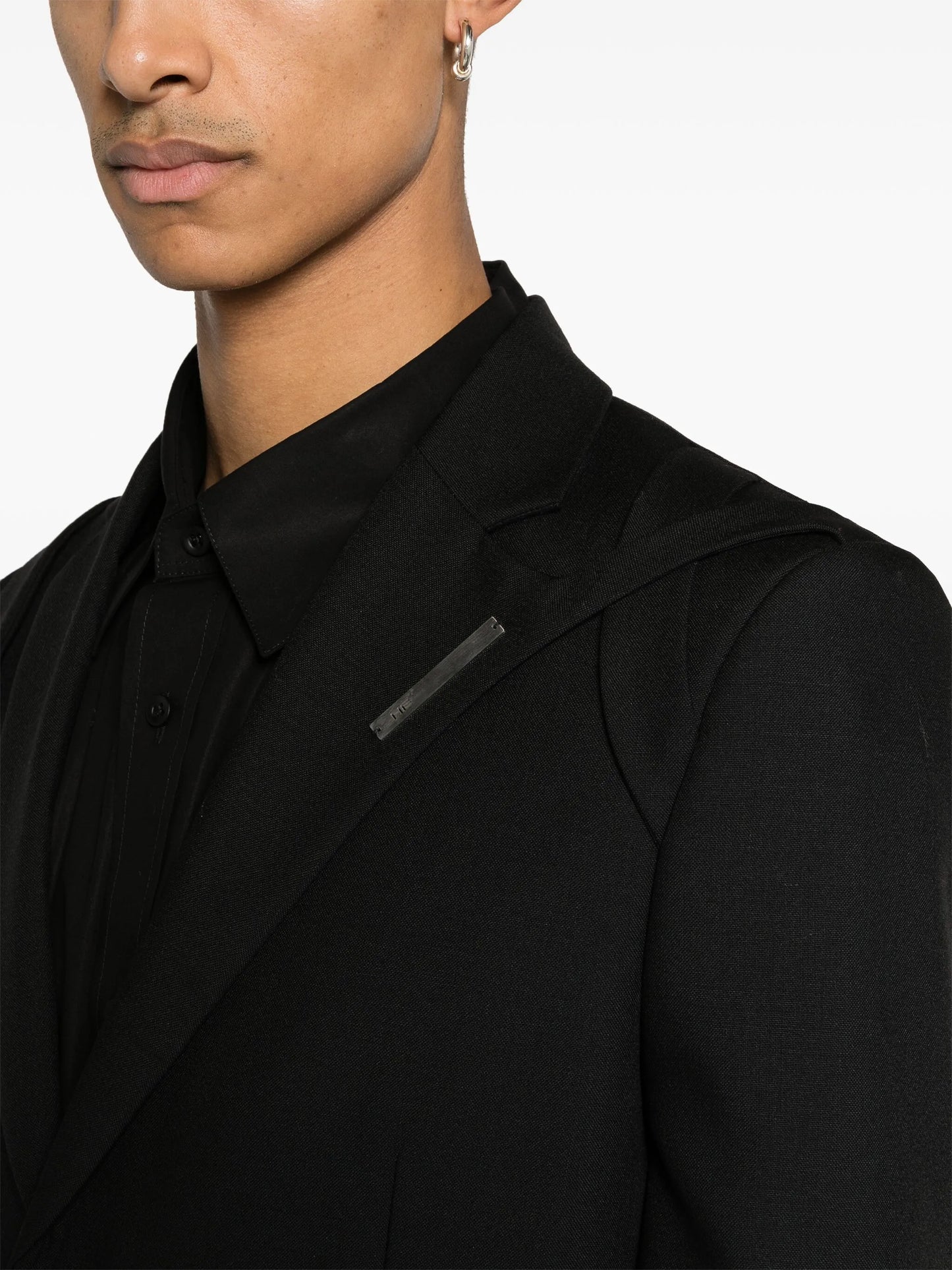Equilibrium single-breasted blazer