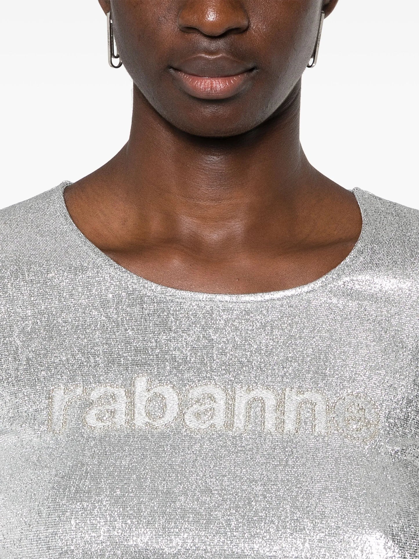 gem-logo cropped T-shirt