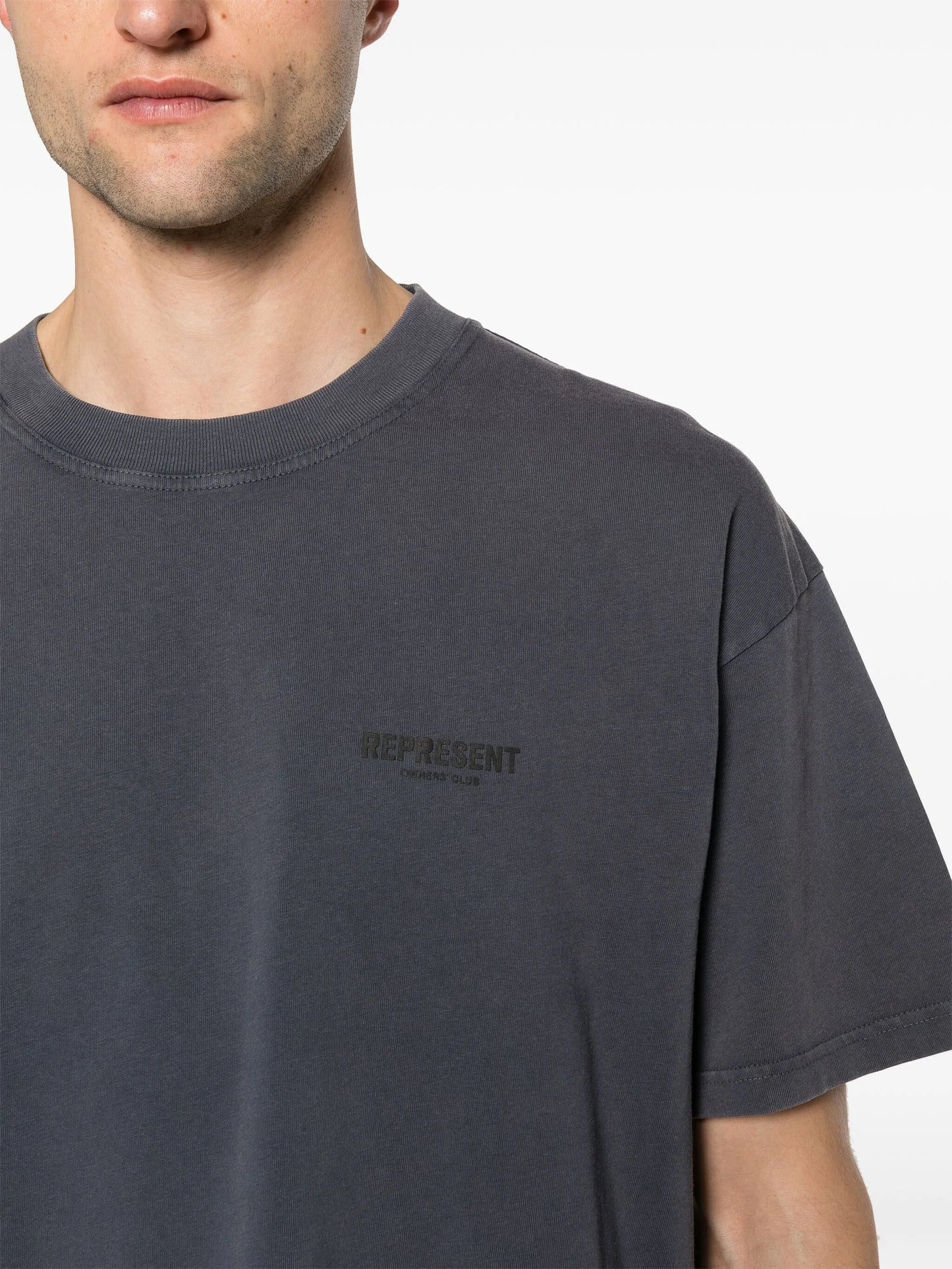 logo-print cotton T-shirt