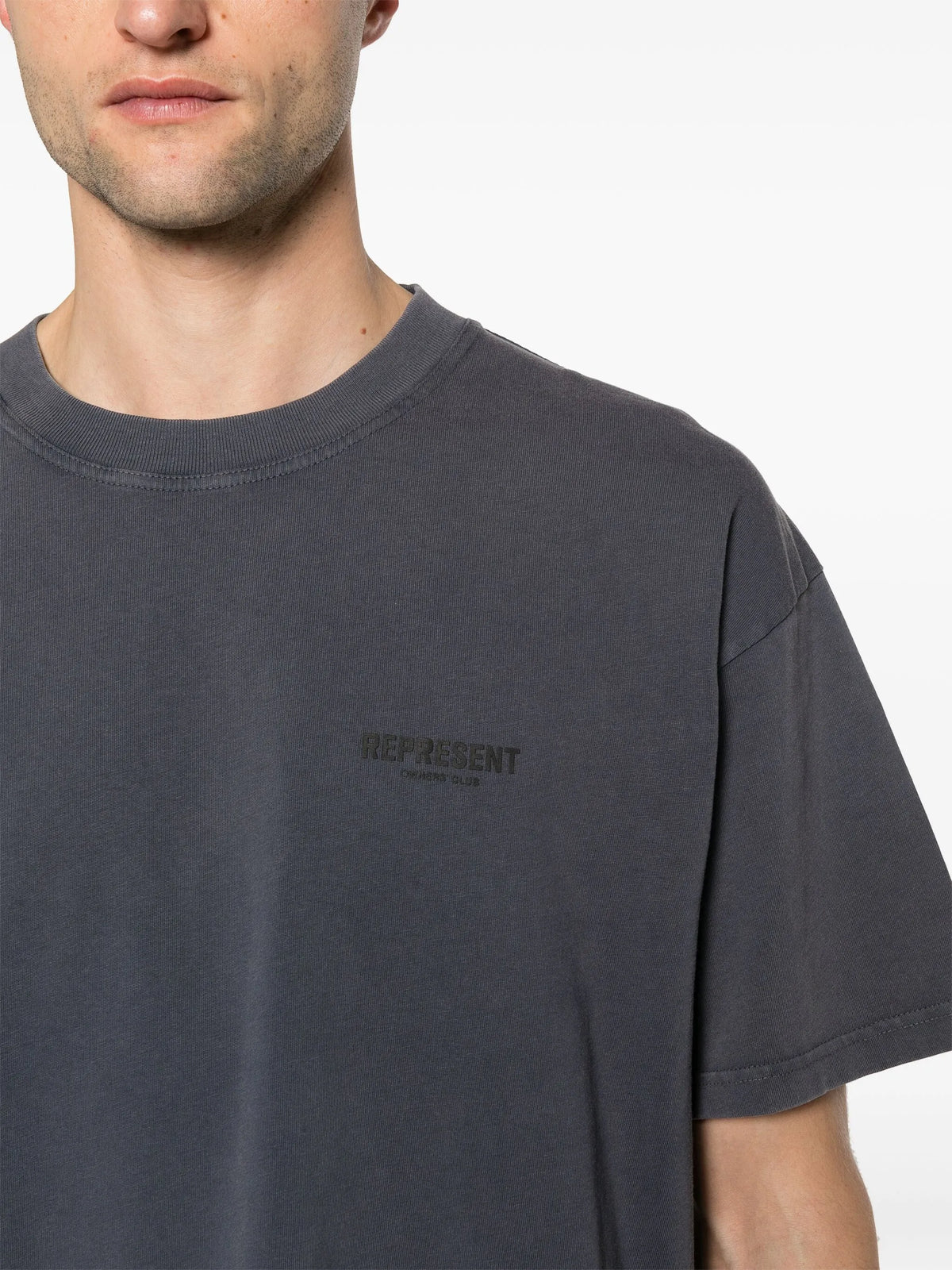 logo-print cotton T-shirt