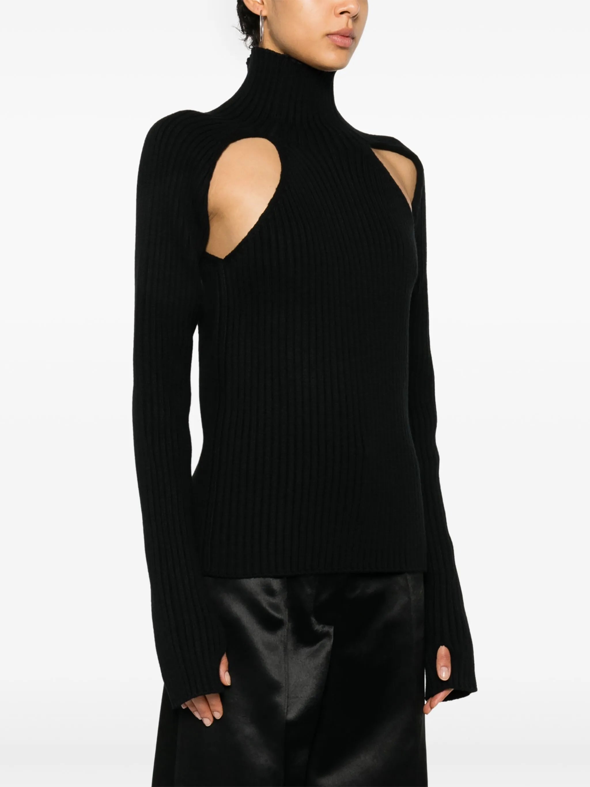 cut-out sweater