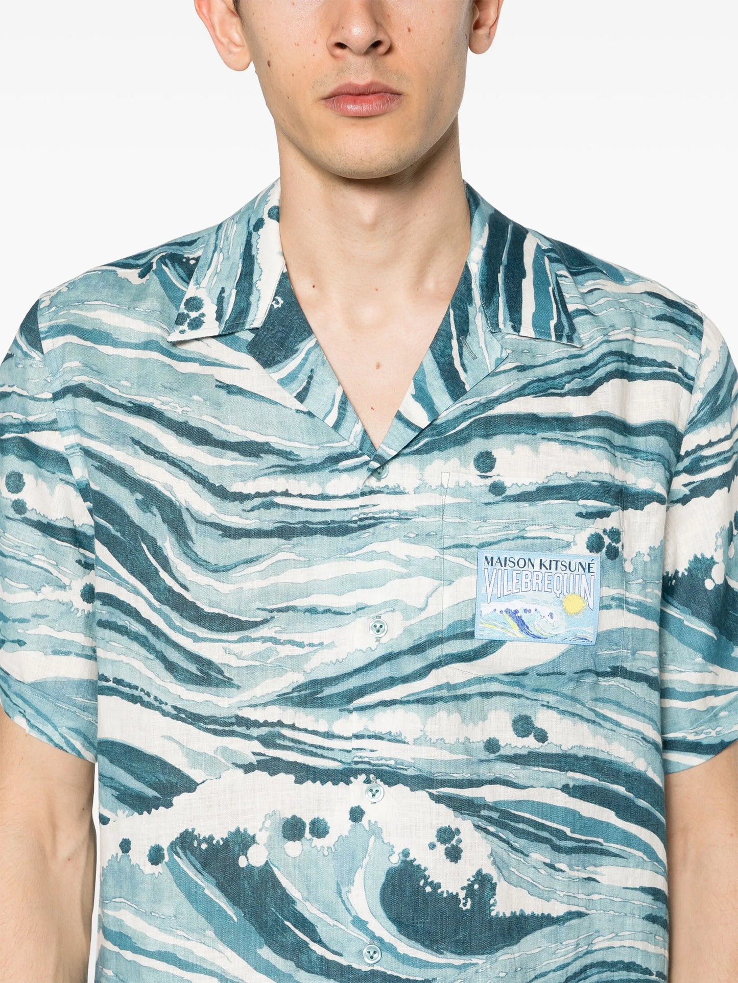 x Vilebrequin Charlie linen shirt