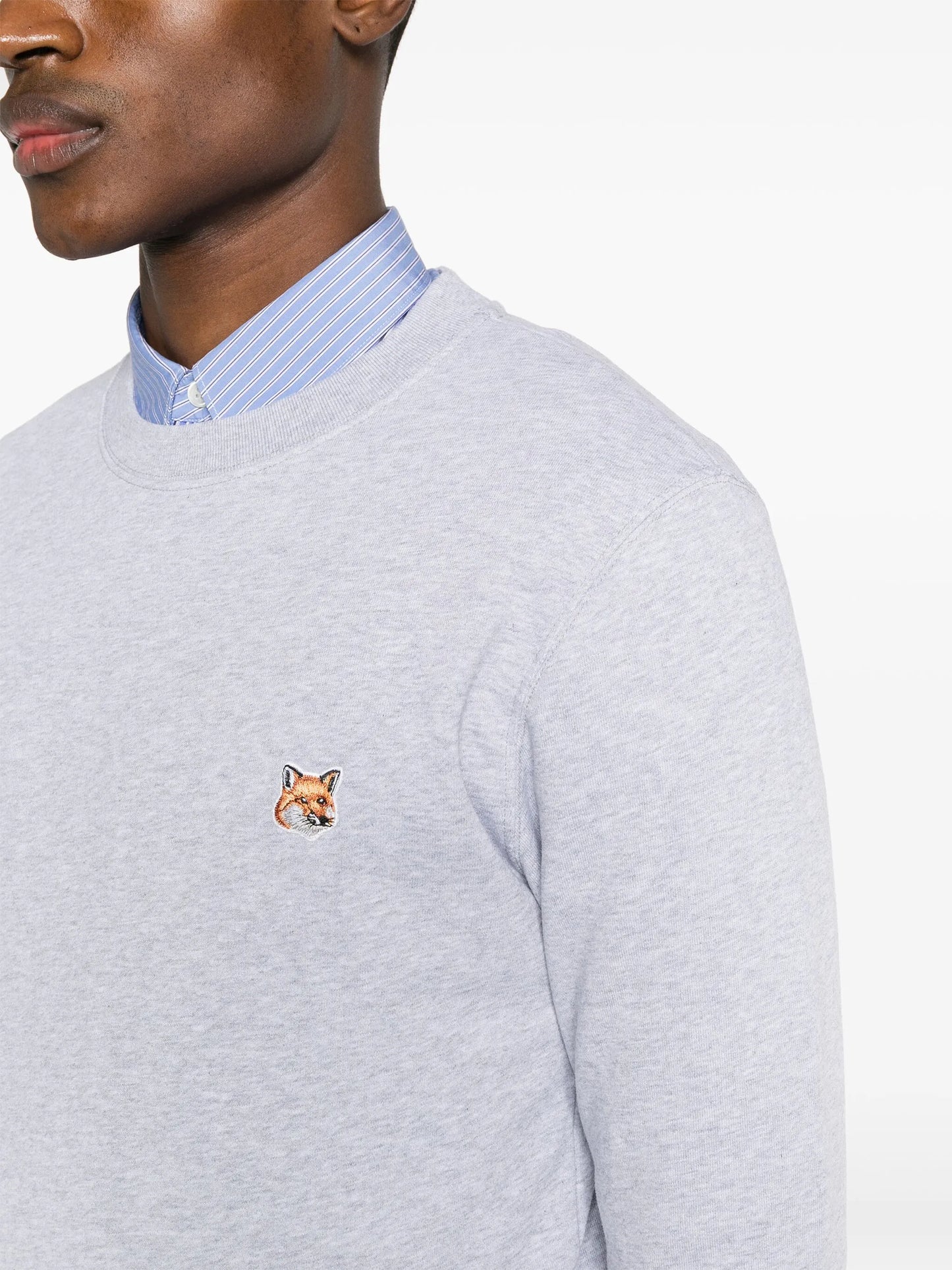 logo-appliqué jersey sweatshirt