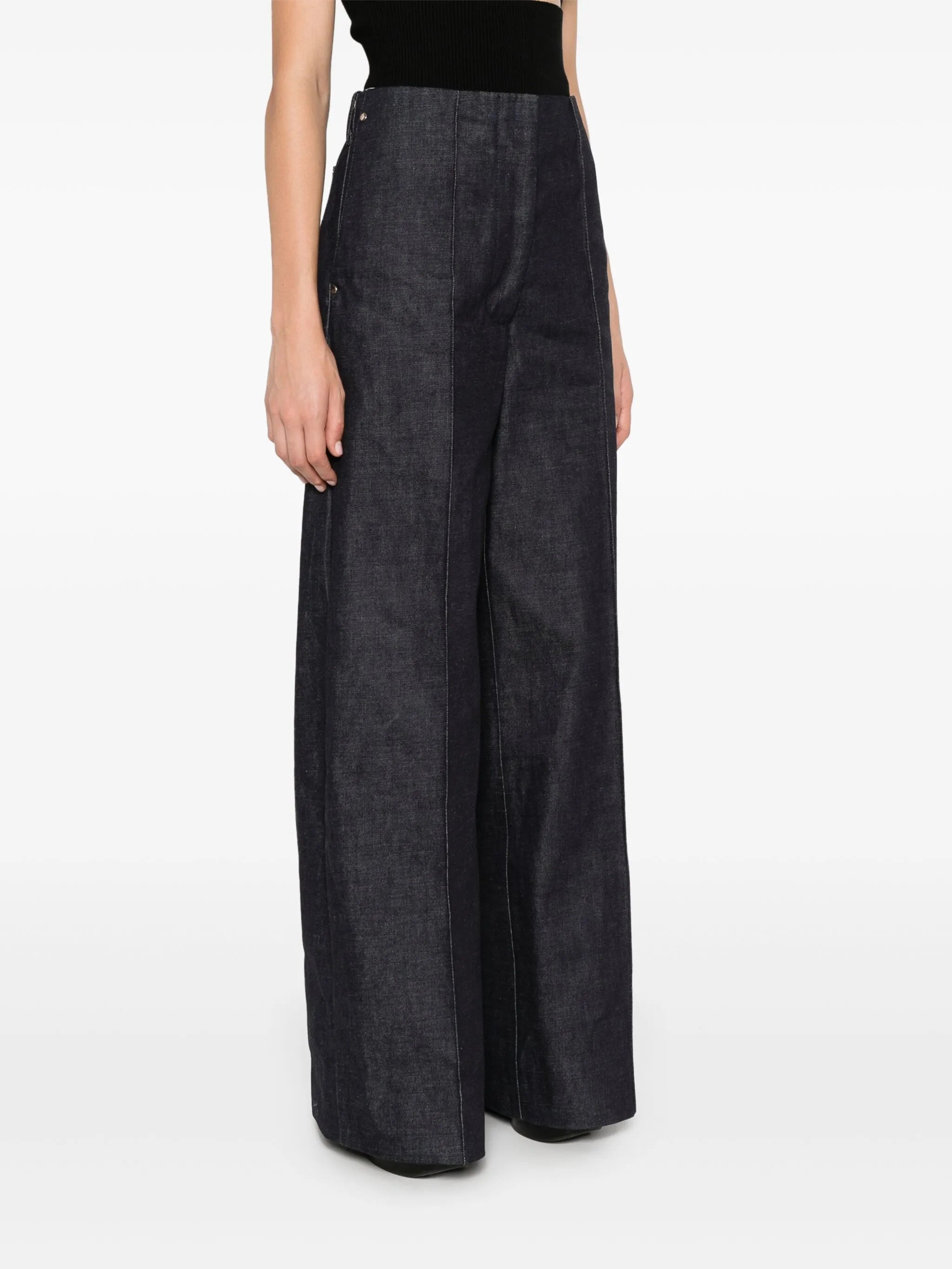 raised-seam jeans