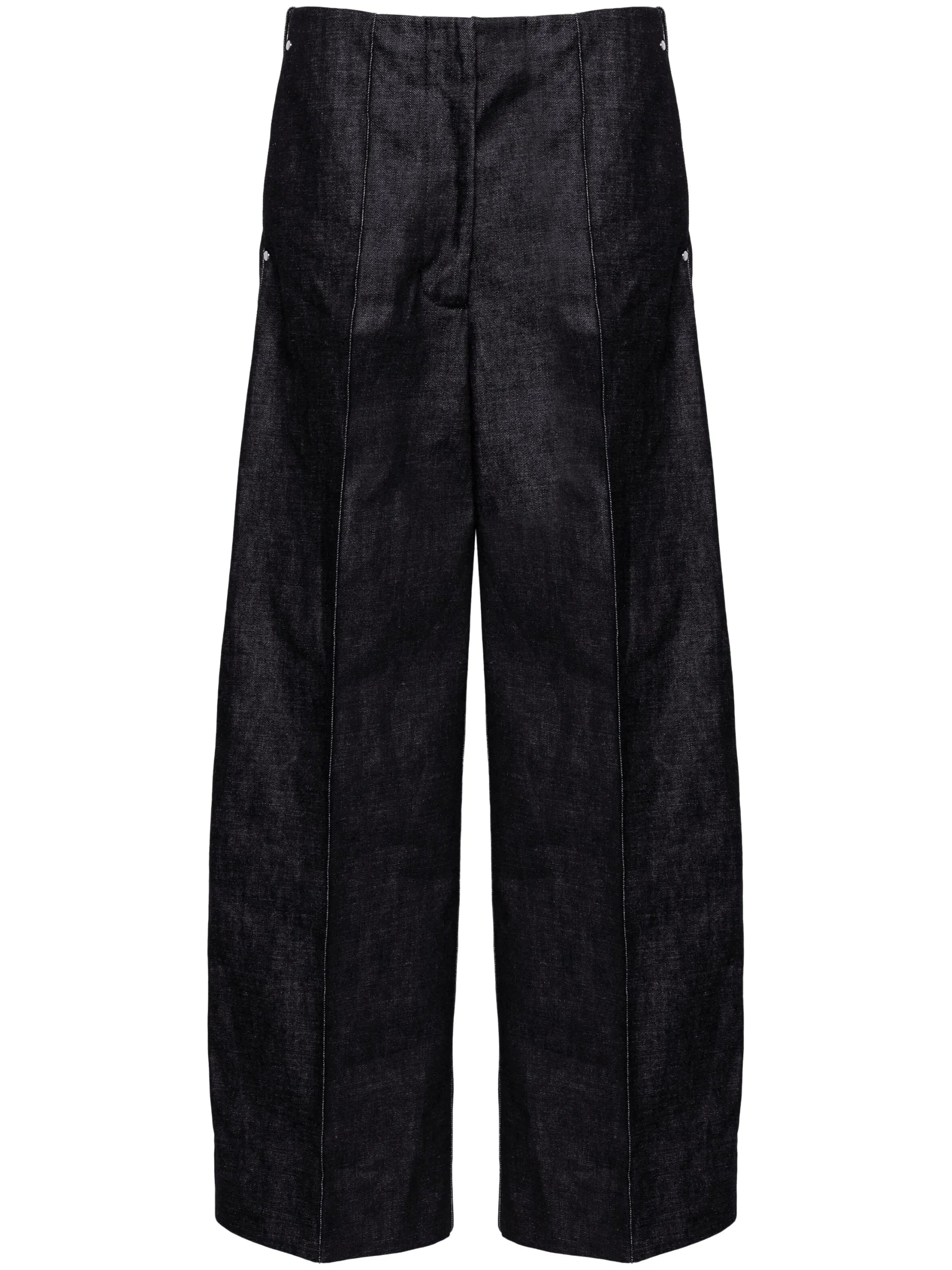 raised-seam jeans