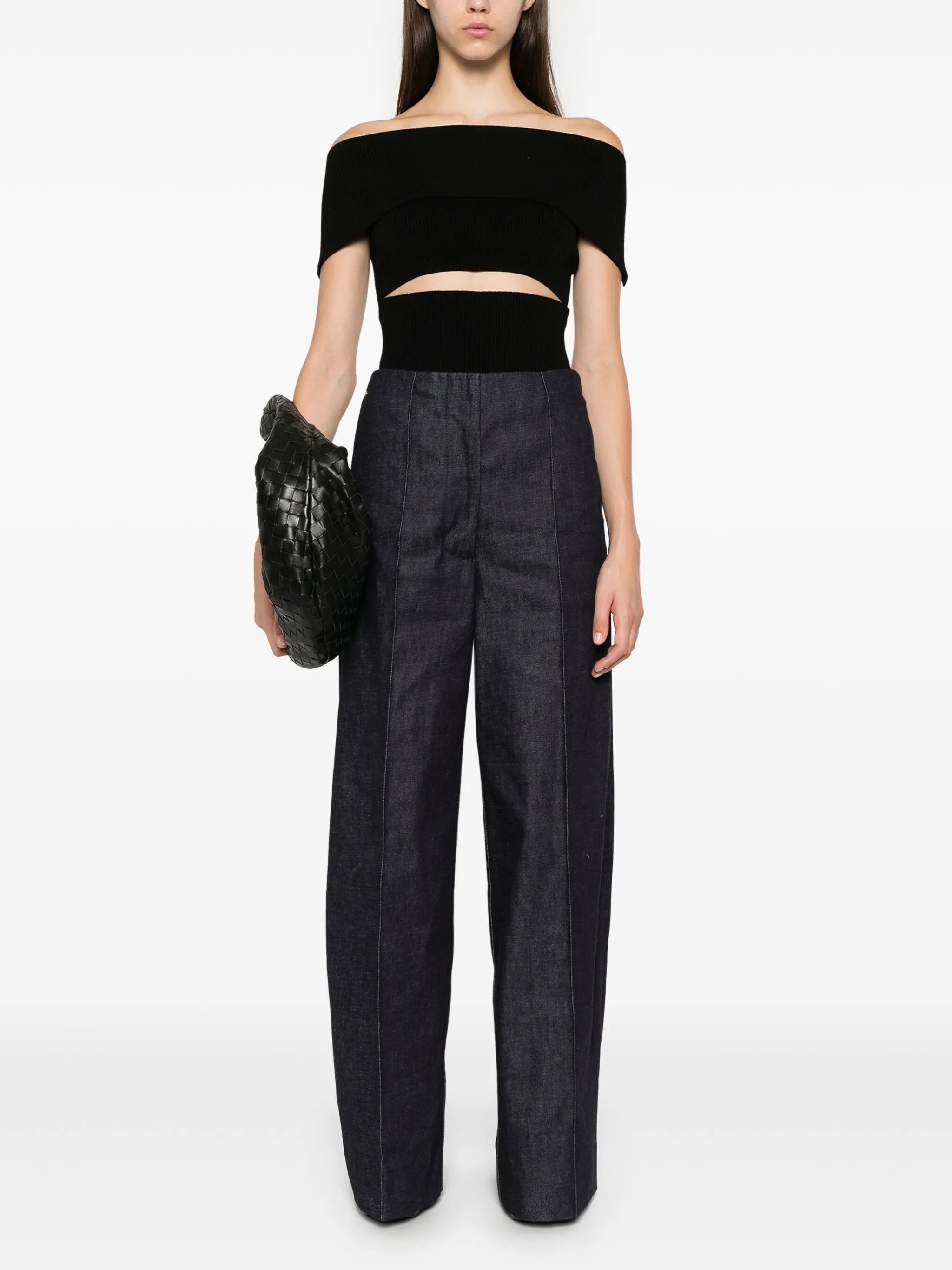 raised-seam jeans