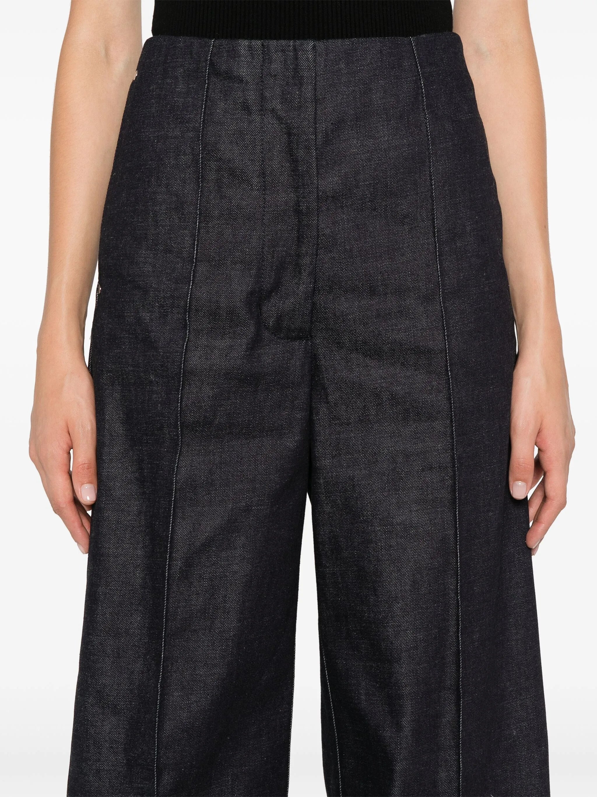 raised-seam jeans