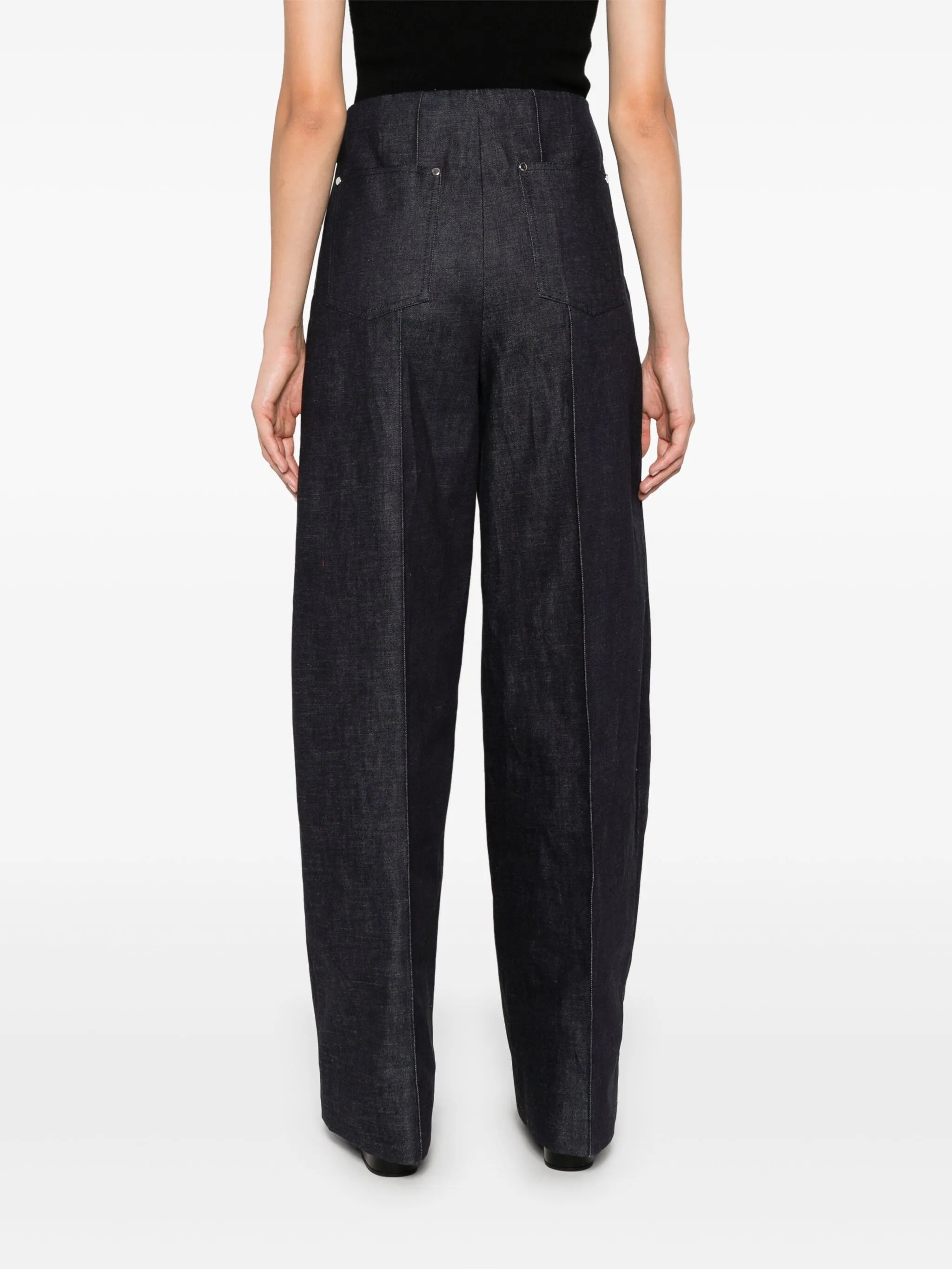 raised-seam jeans