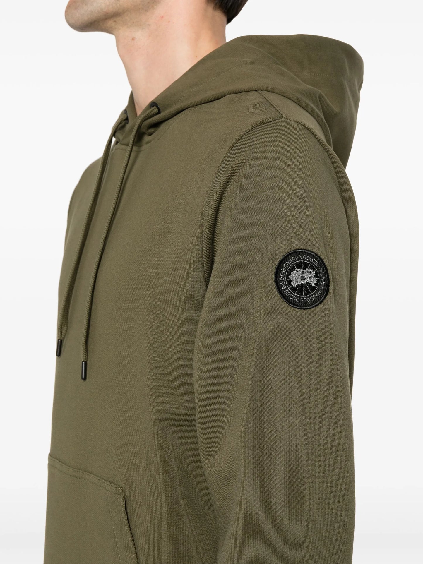 logo-appliqué hoodie