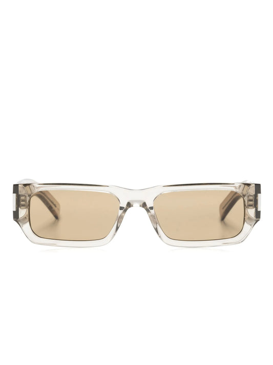 Naked Wire rectangle-frame sunglasses