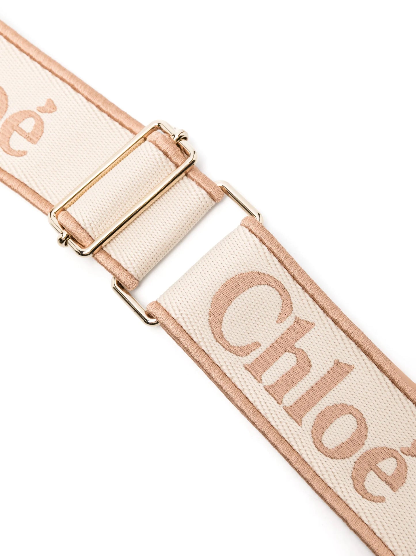 logo-embroidered shoulder strap