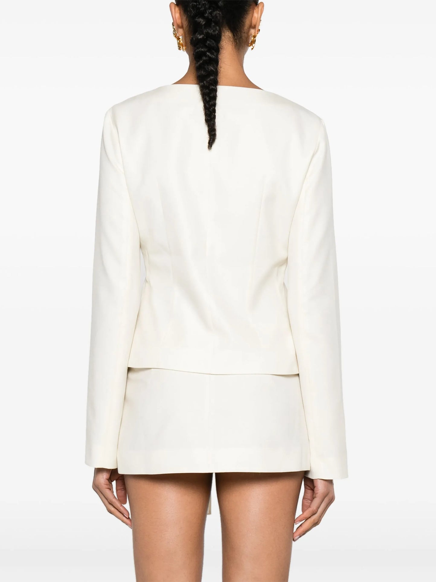 Apure buckle-fastening jacket