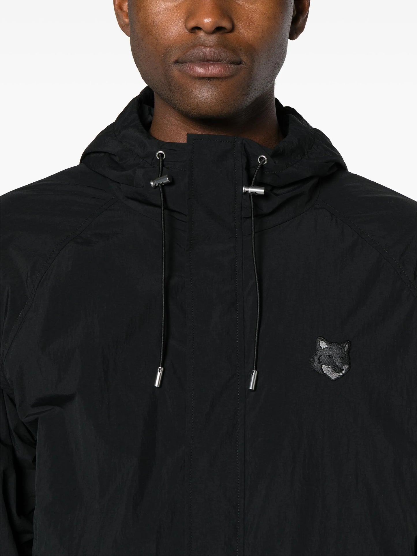 Chillax Fox hooded windbreaker