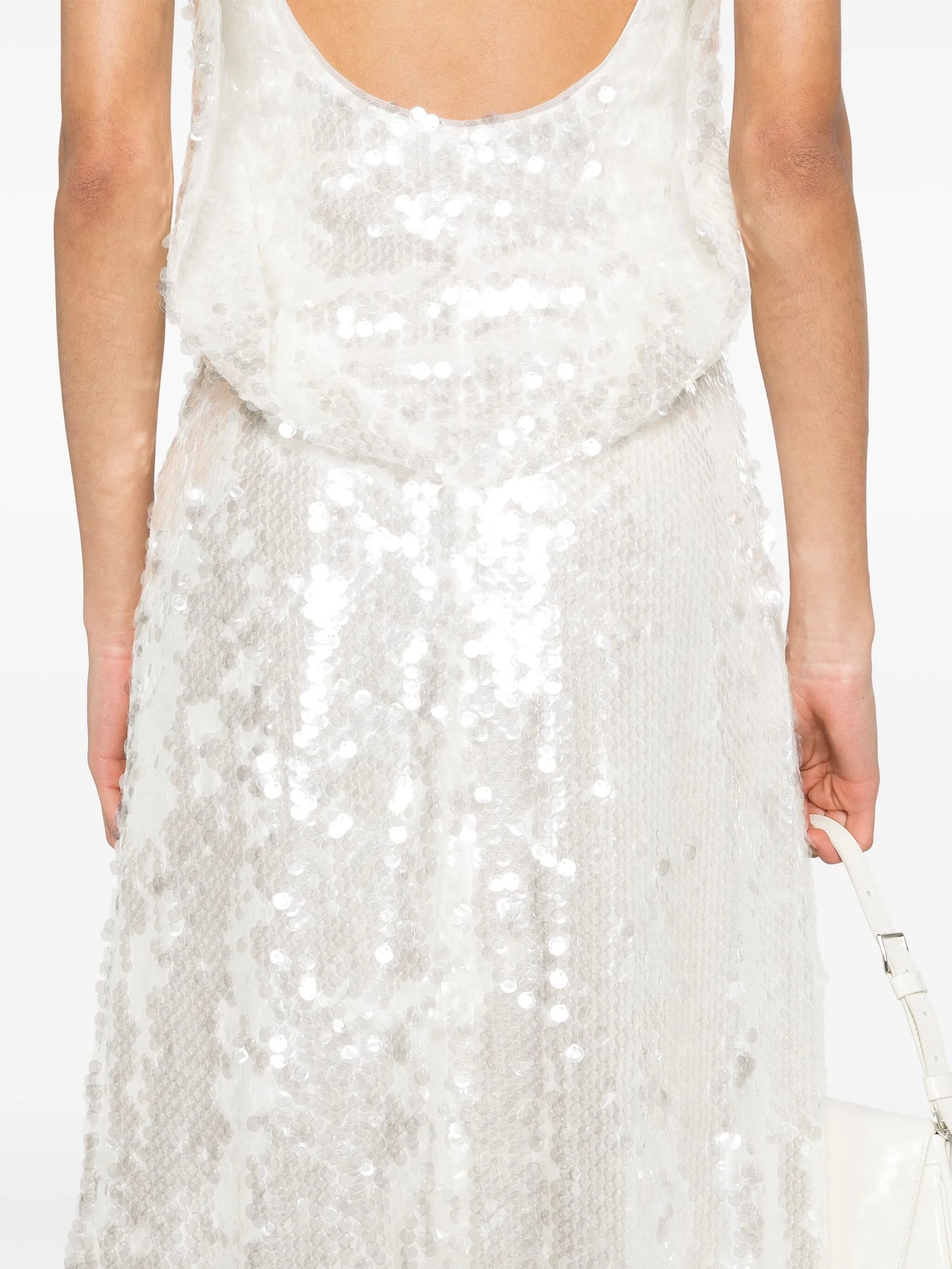 Leoni sequinned gown