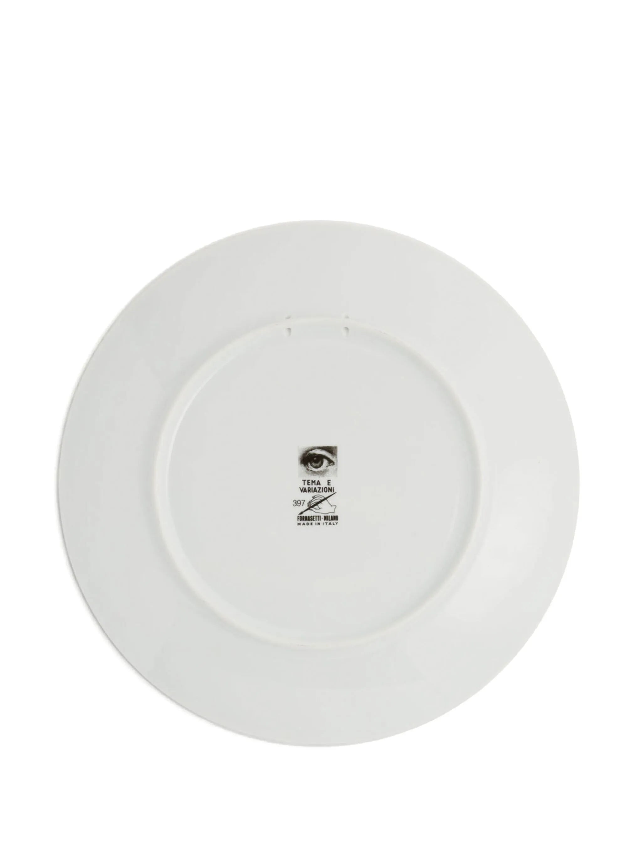 Tema E Variazoni N.397 porcelain wall plate (26cm)