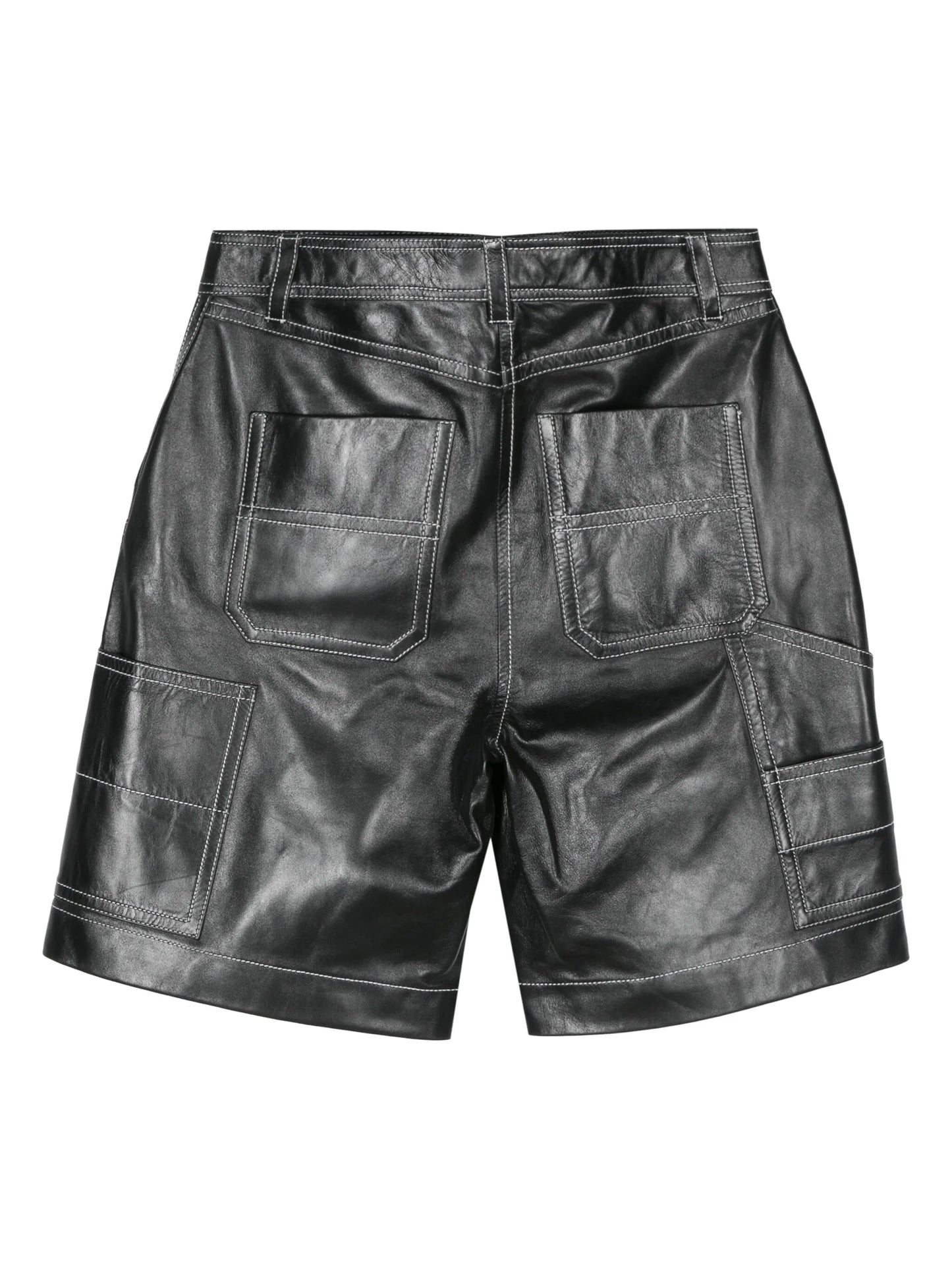 Rue leather shorts