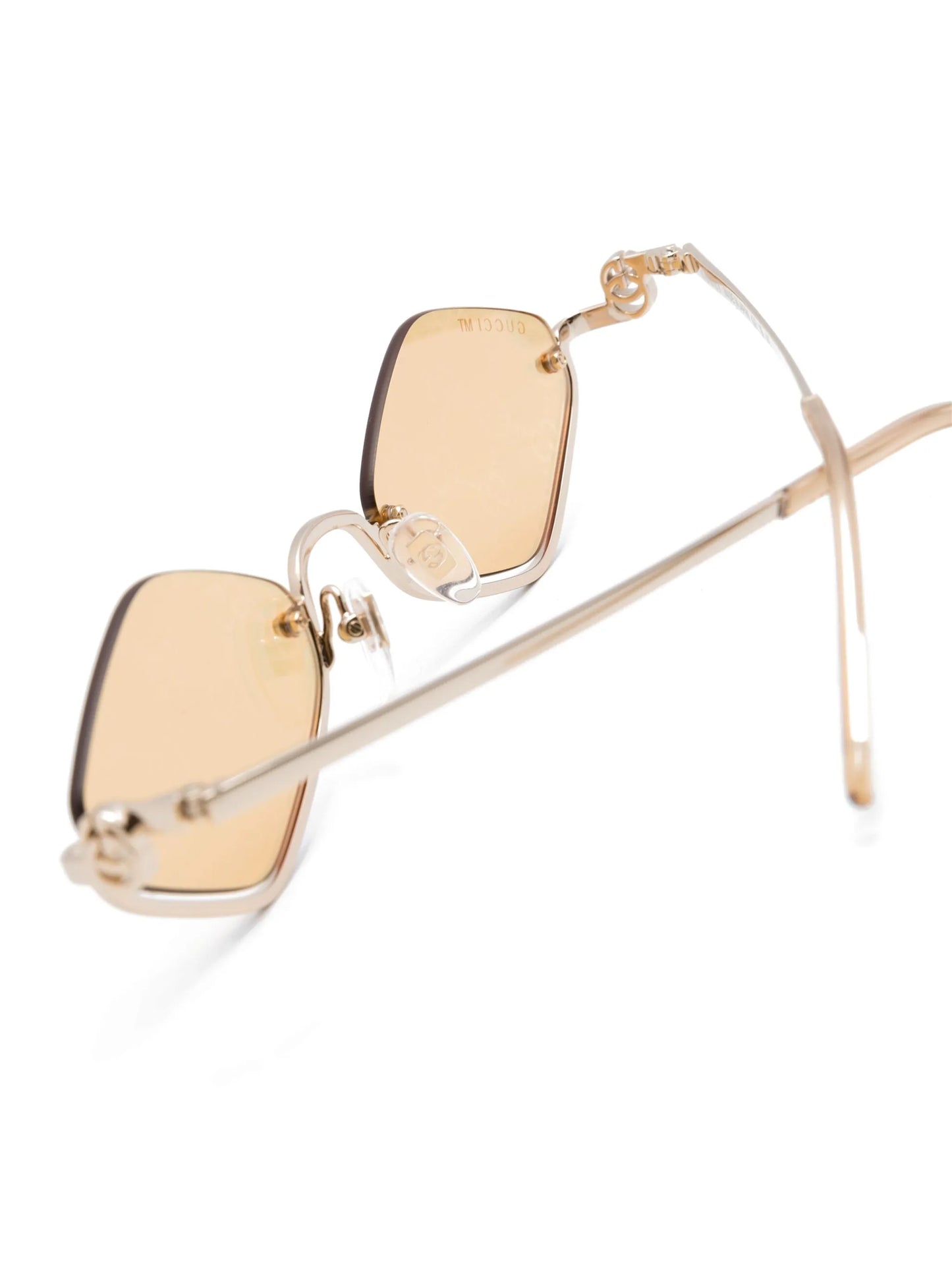 Upside Down diamond-shape sunglasses