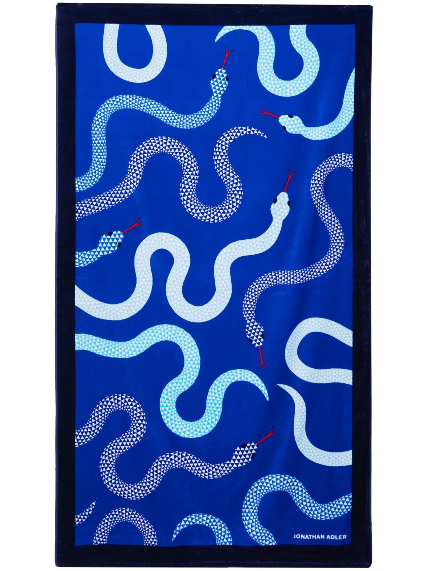 Eden snake-print beach towel