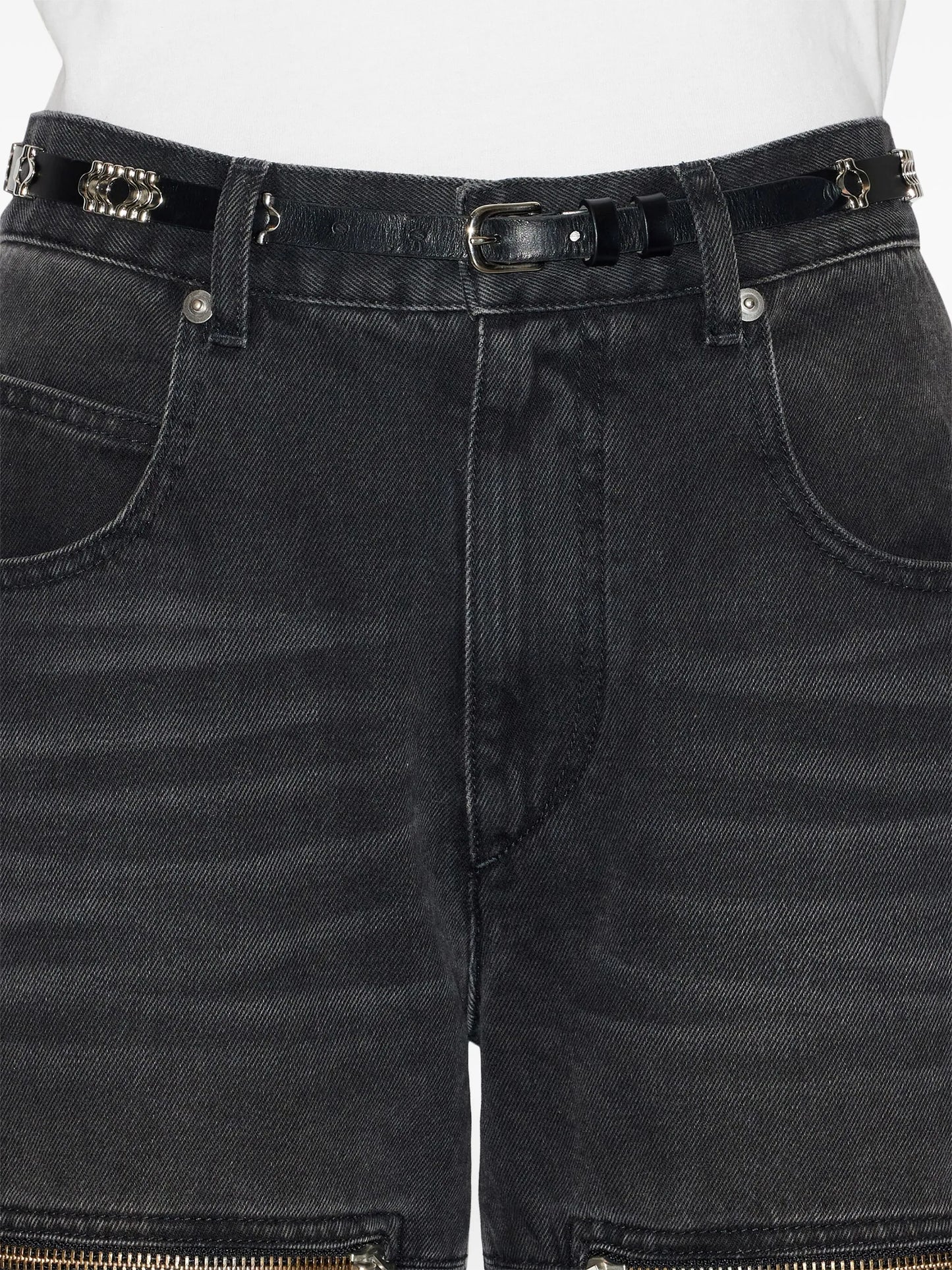 Odena leather belt