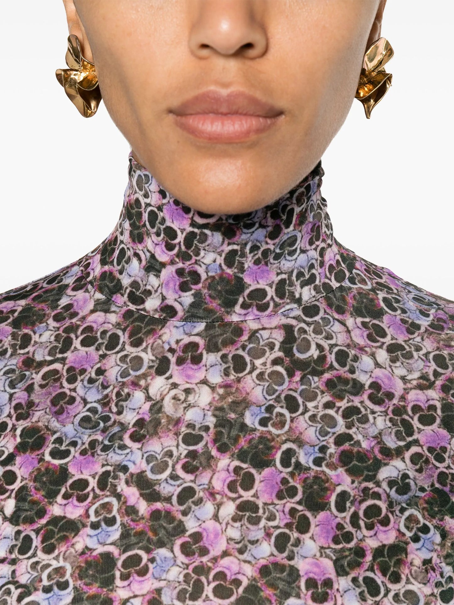Joyela floral-print top