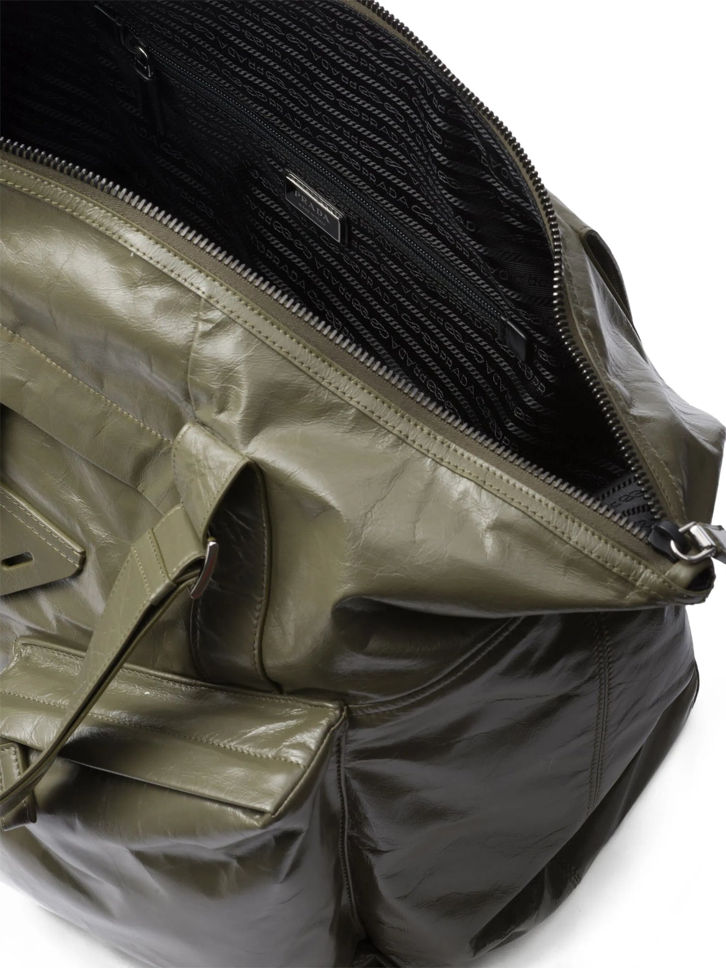 leather travel bag