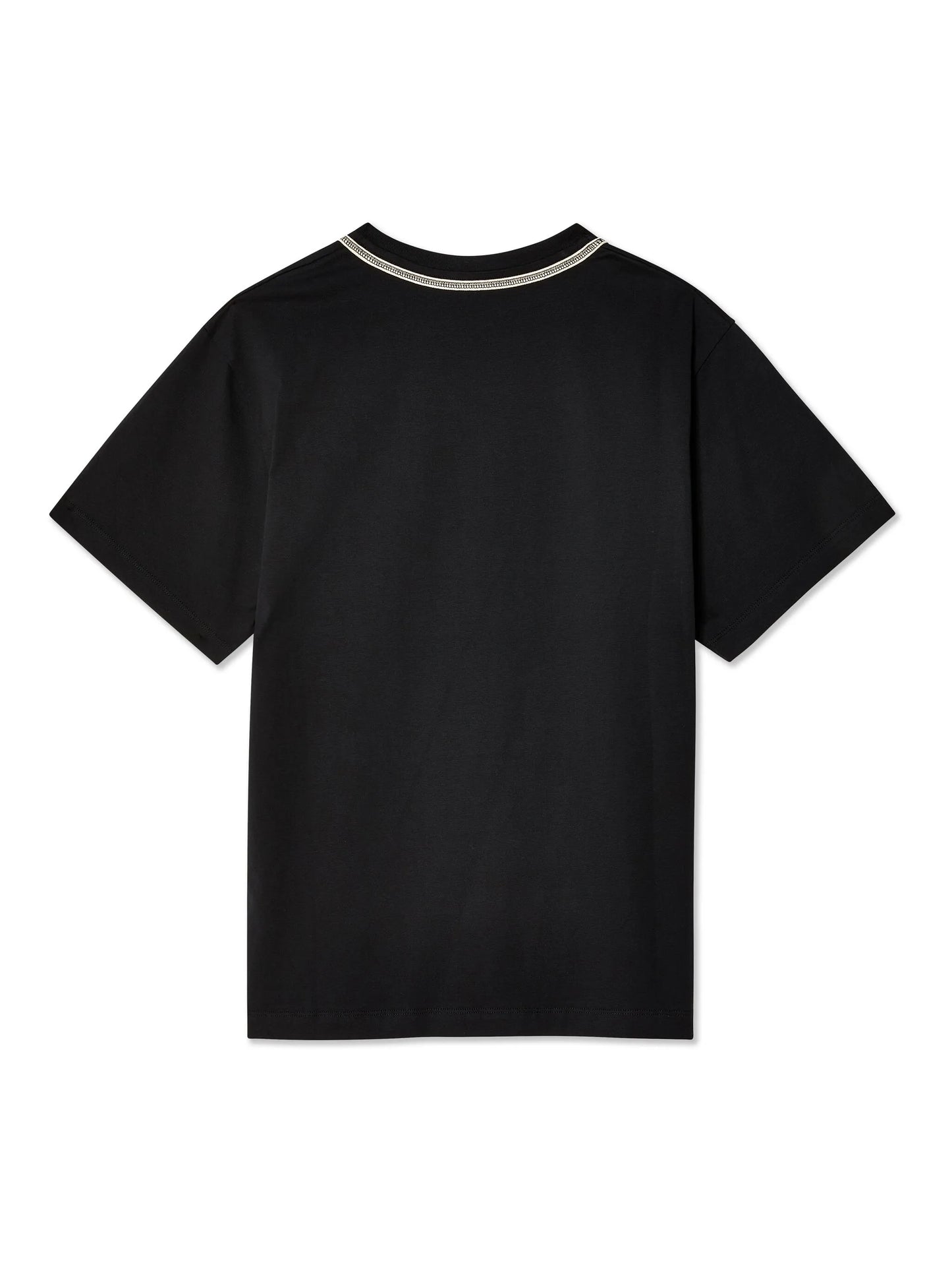 Flatlock cotton T-shirt