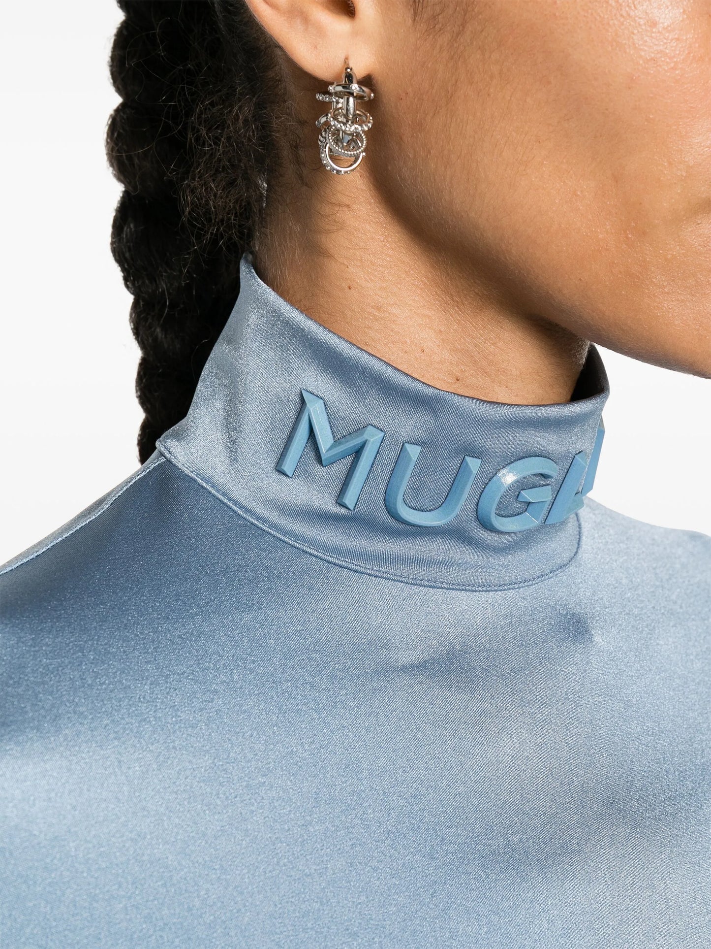logo-appliqué bodysuit