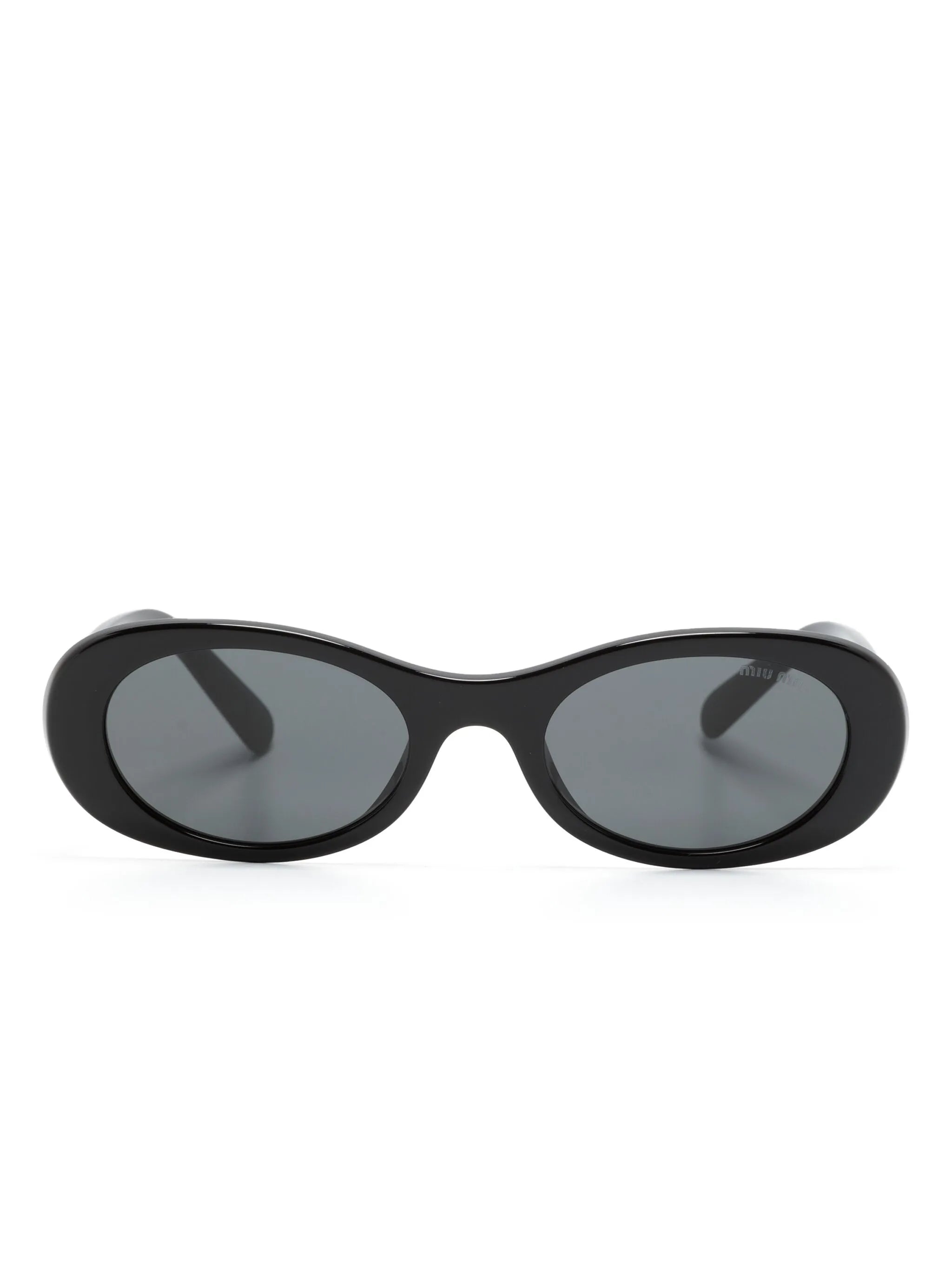 Miu Glimpse oval-frame sunglasses