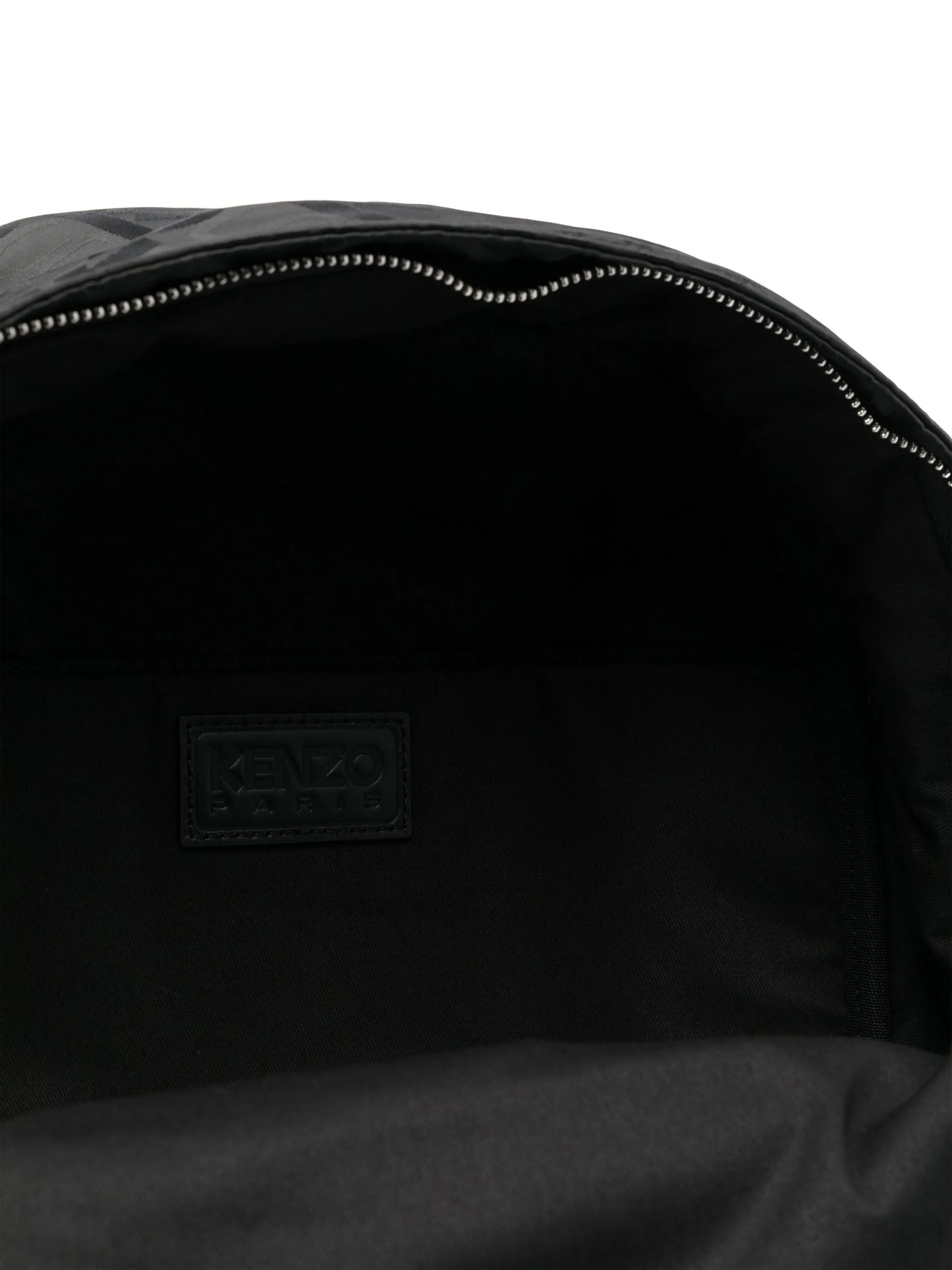 logo-jacquard backpack