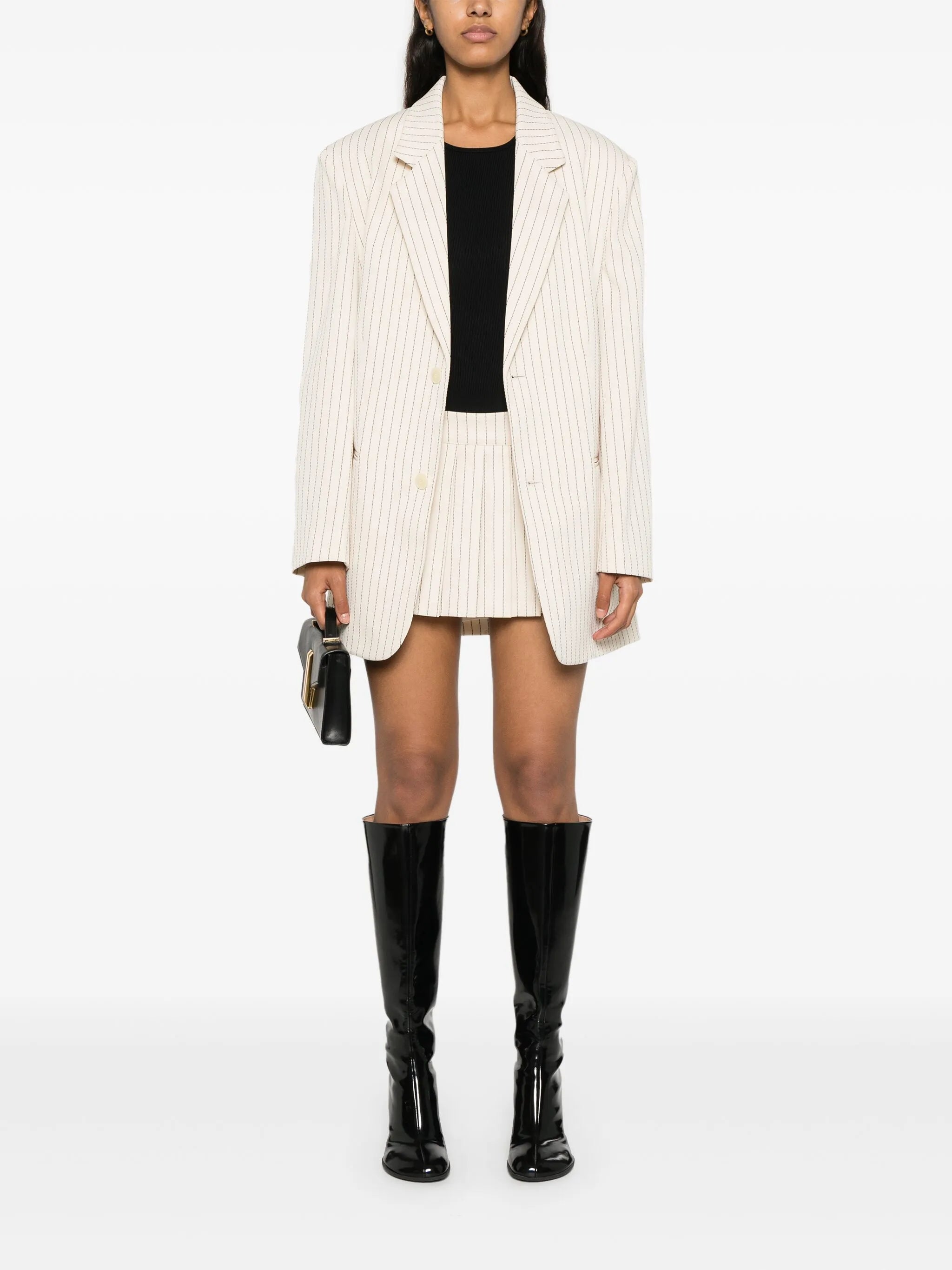 Blake pleated miniskirt