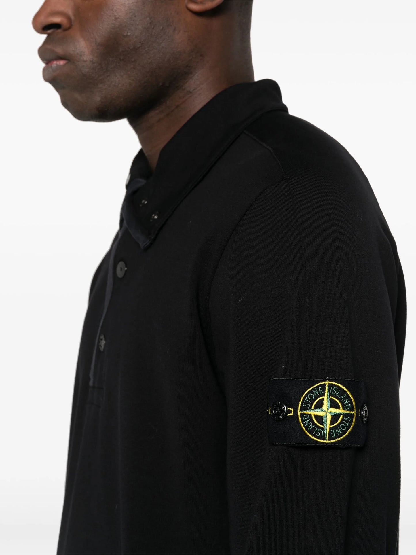Compass cotton polo shirt