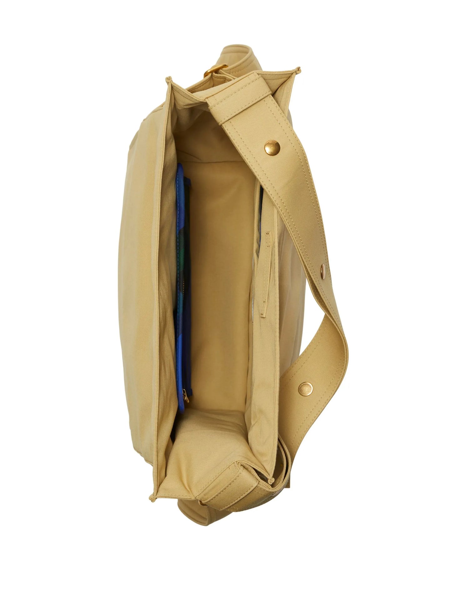 Trench embroidered tote bag