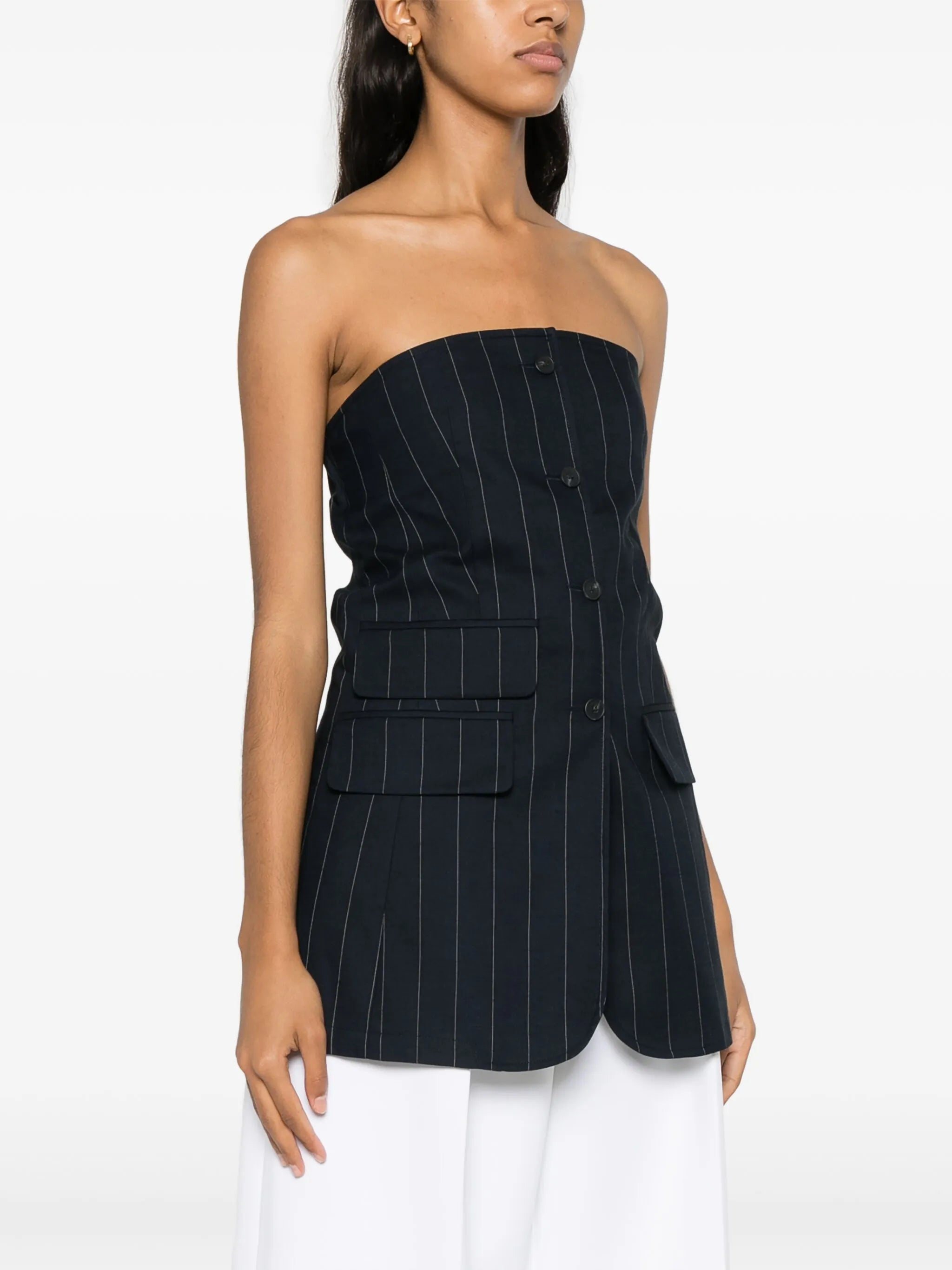 Sunny strapless top