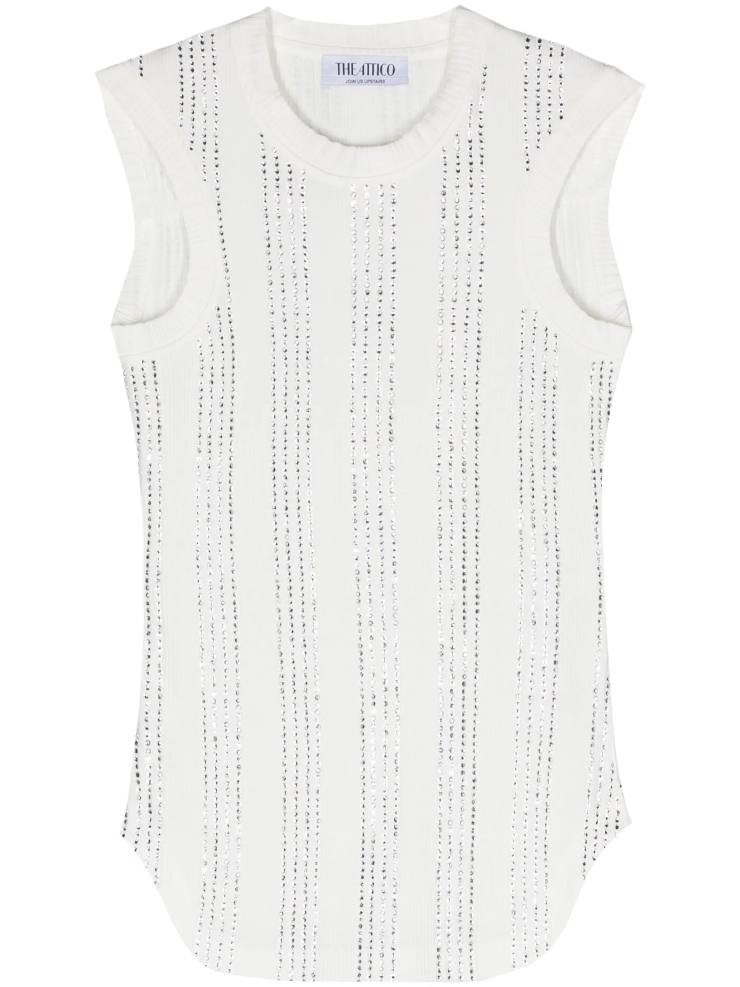 Reese crystal-embellished tank top