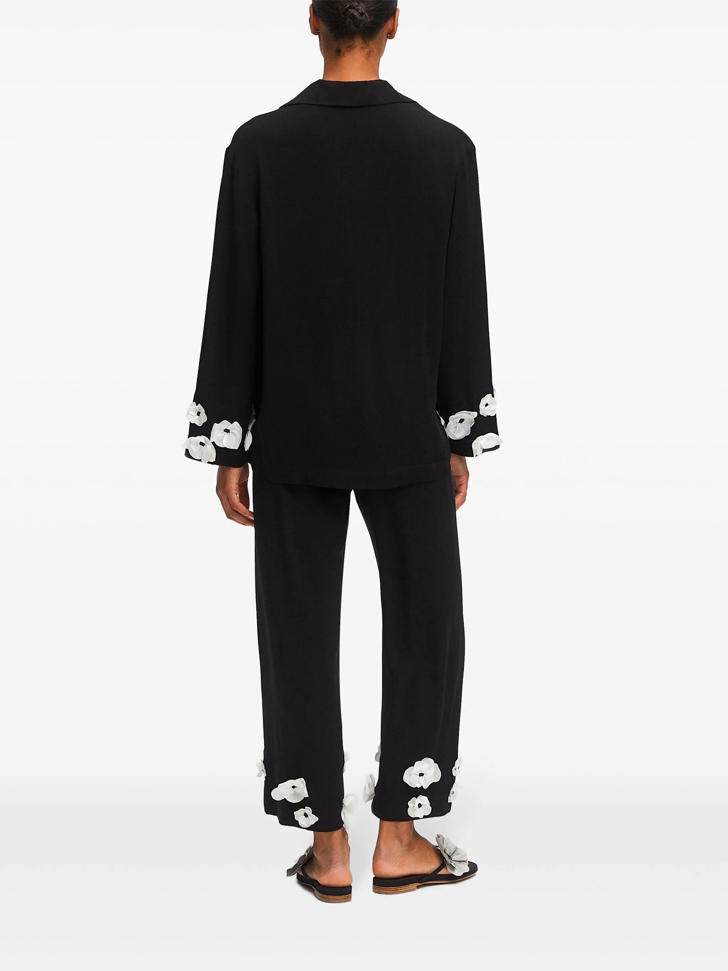 The Bloom Party silk pyjamas