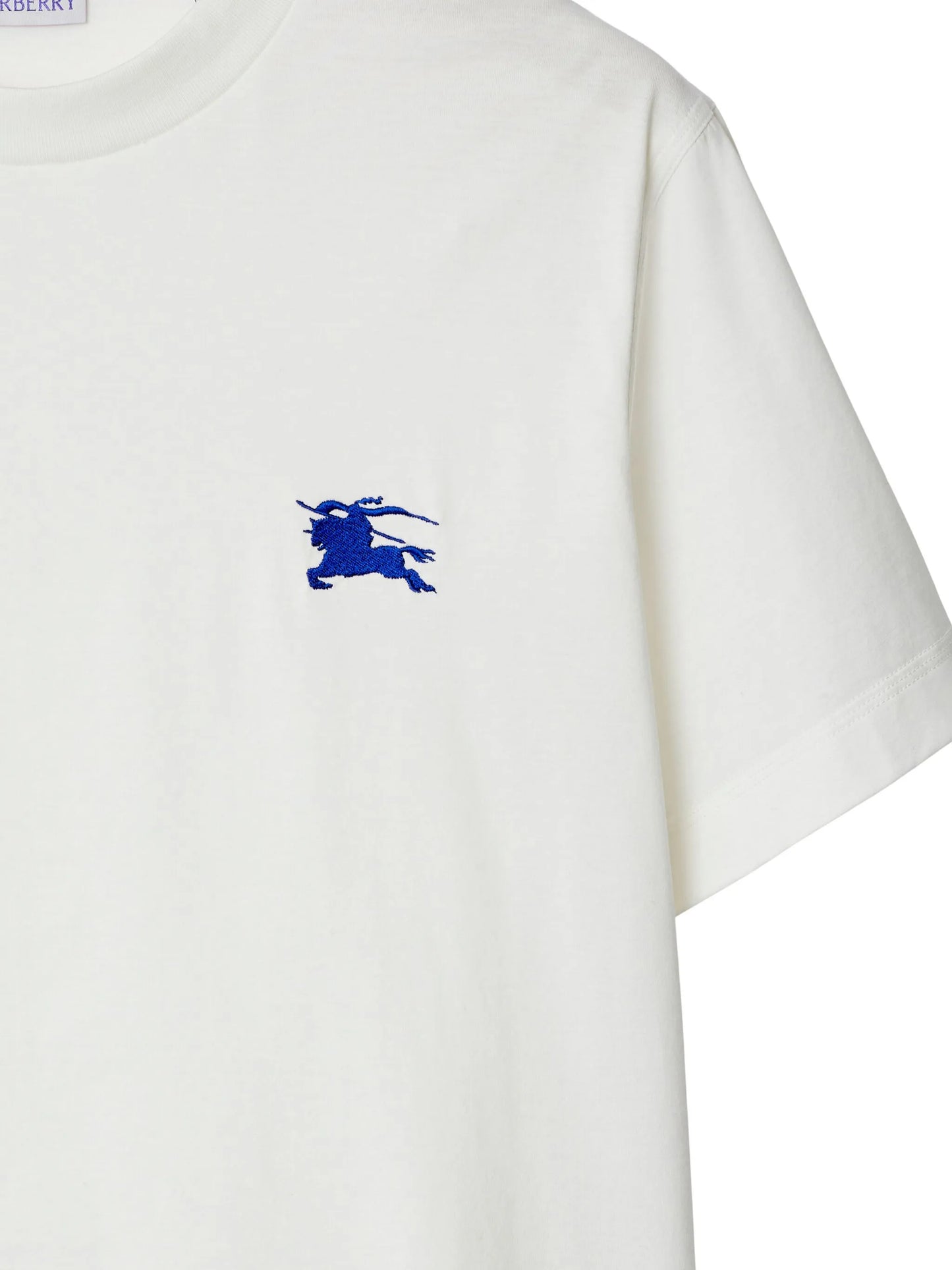 logo-embroidered cotton T-shirt