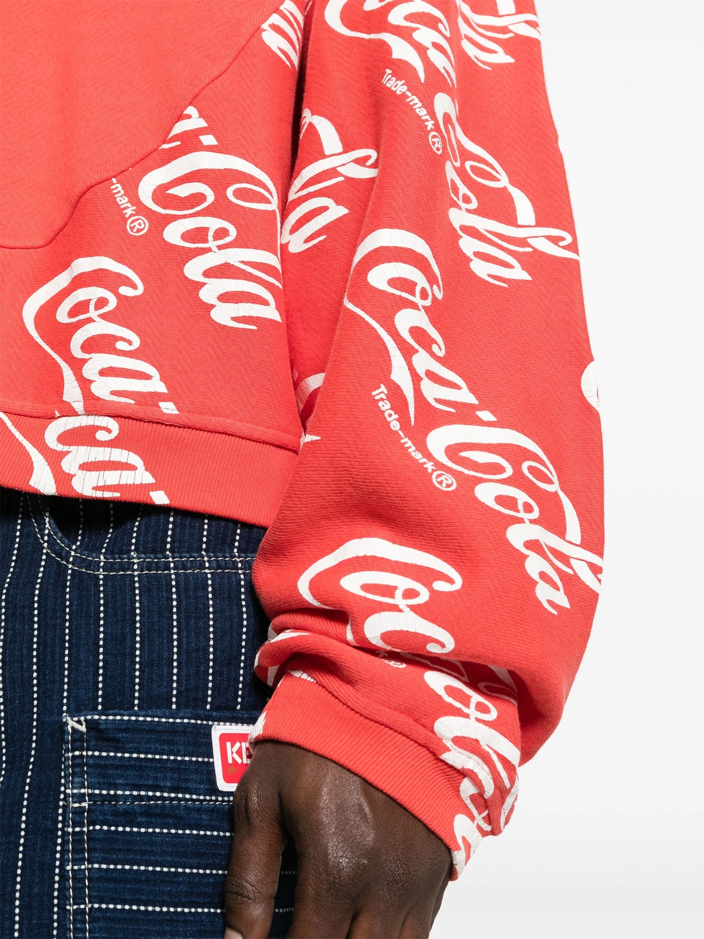 Coca-Cola print hoodie
