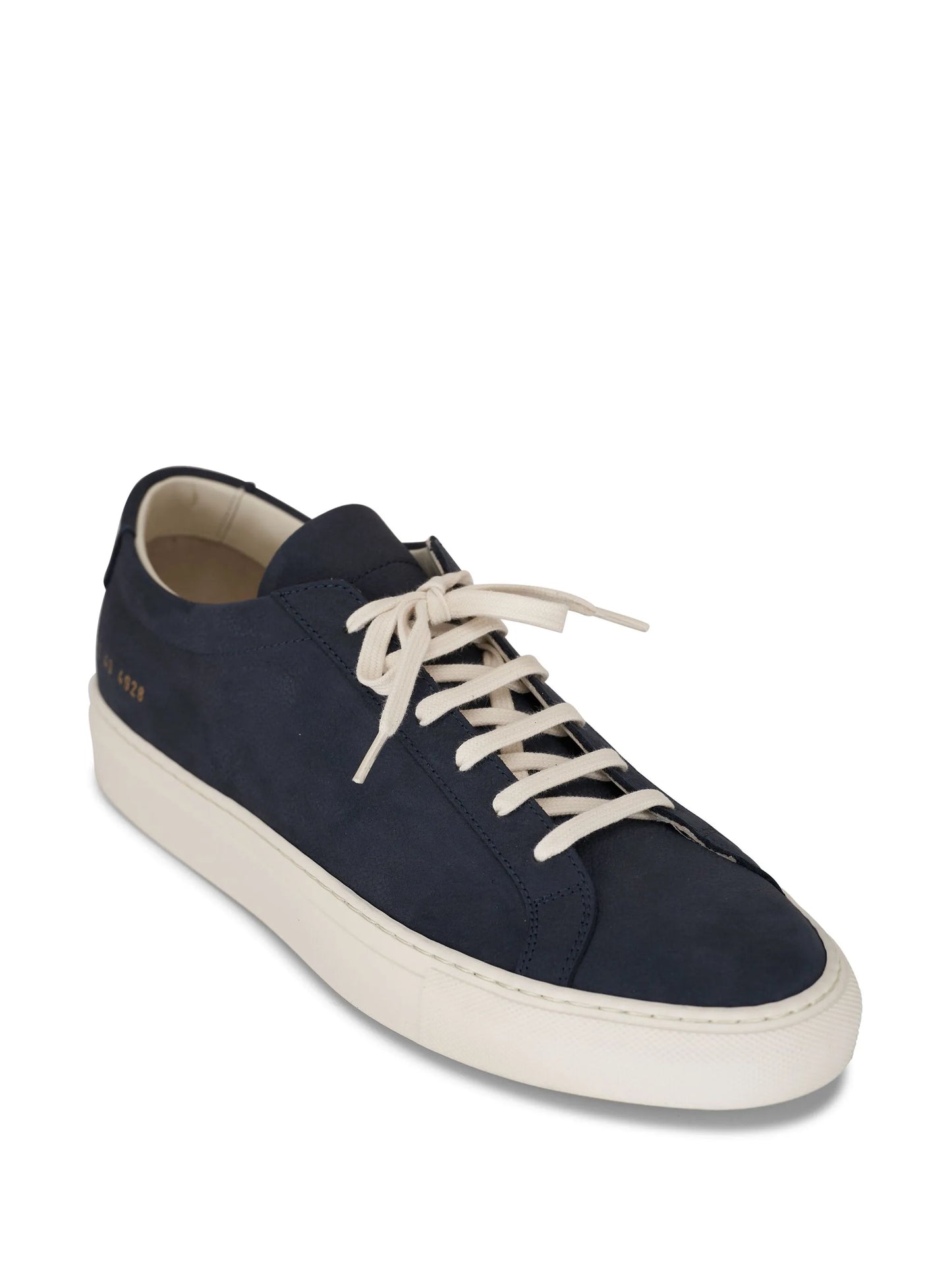 leather lace-up sneakers