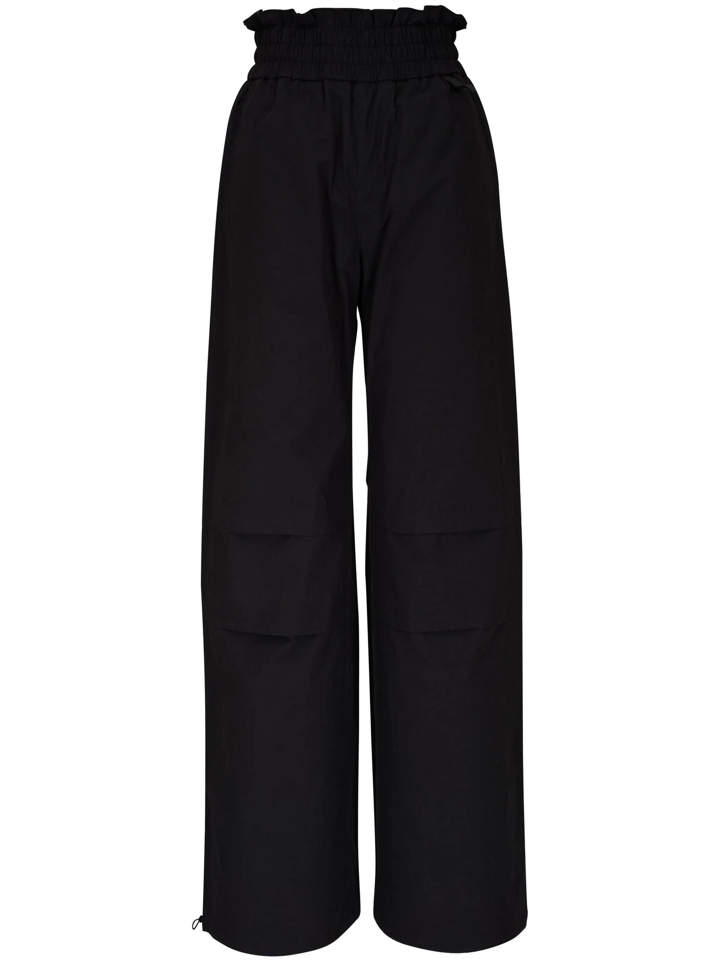 high-rise wide-leg trousers
