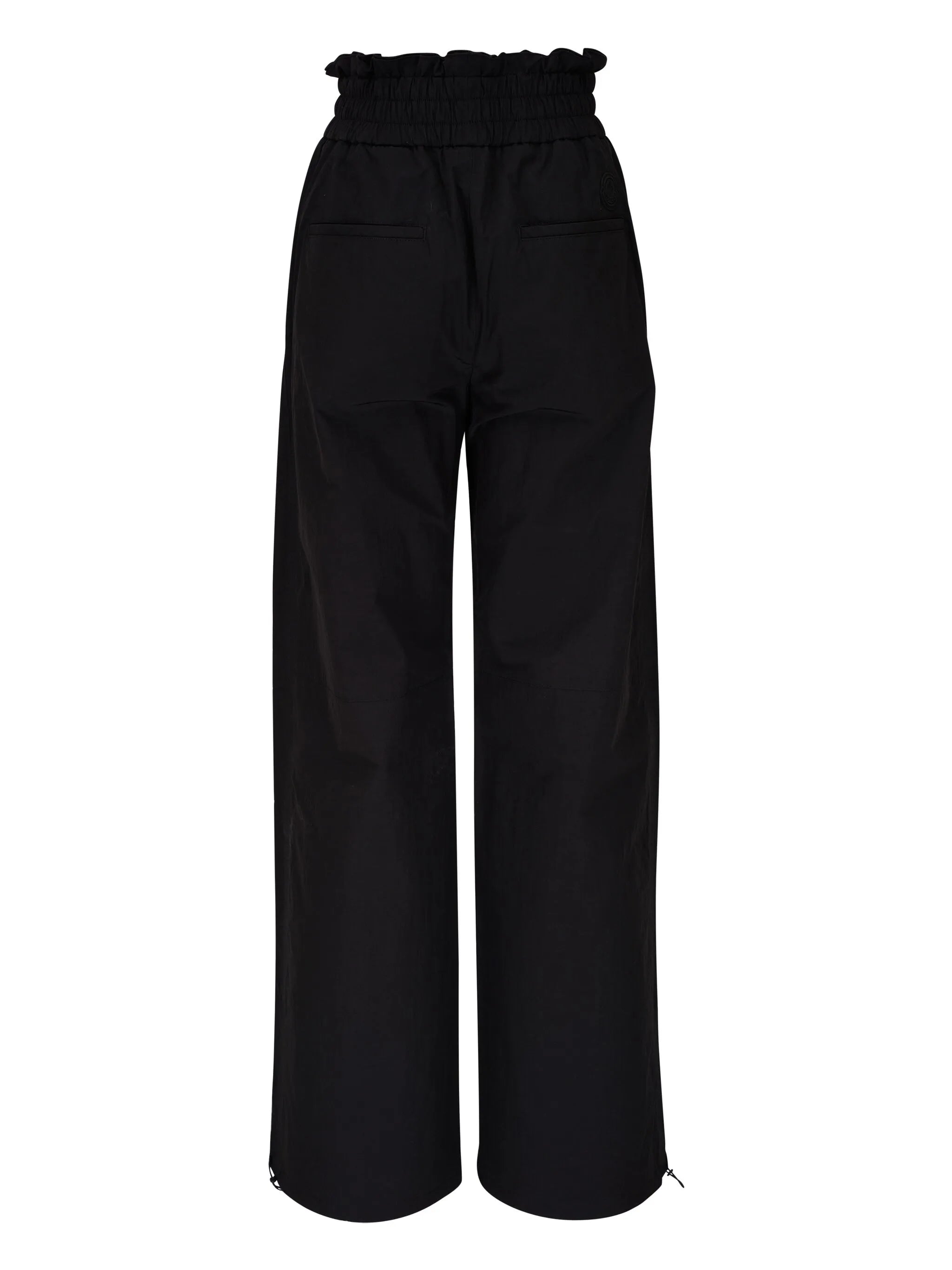 high-rise wide-leg trousers